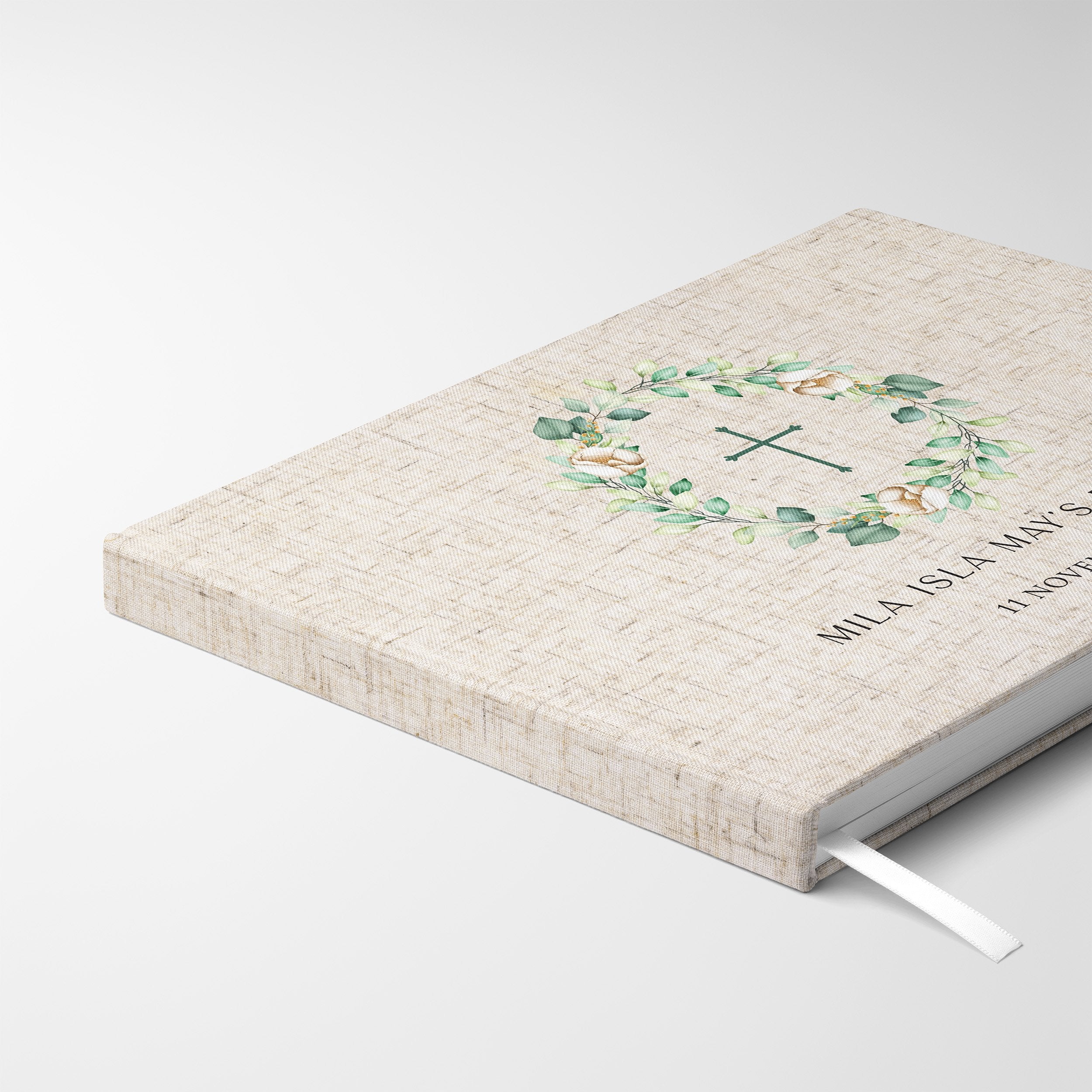 Eucalyptus | Baptism Guest Book
