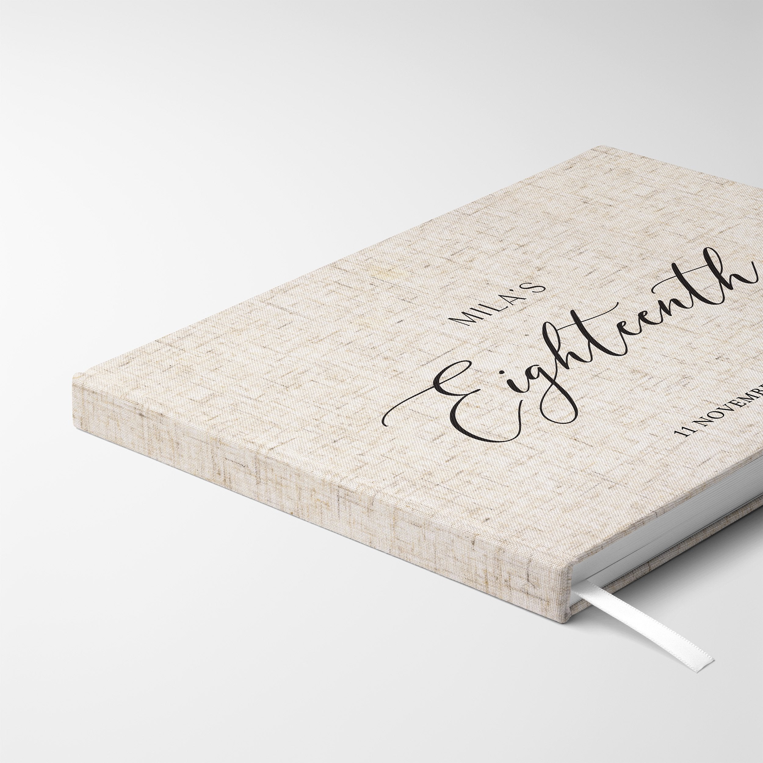 Refined Script | Birthday Guest Book