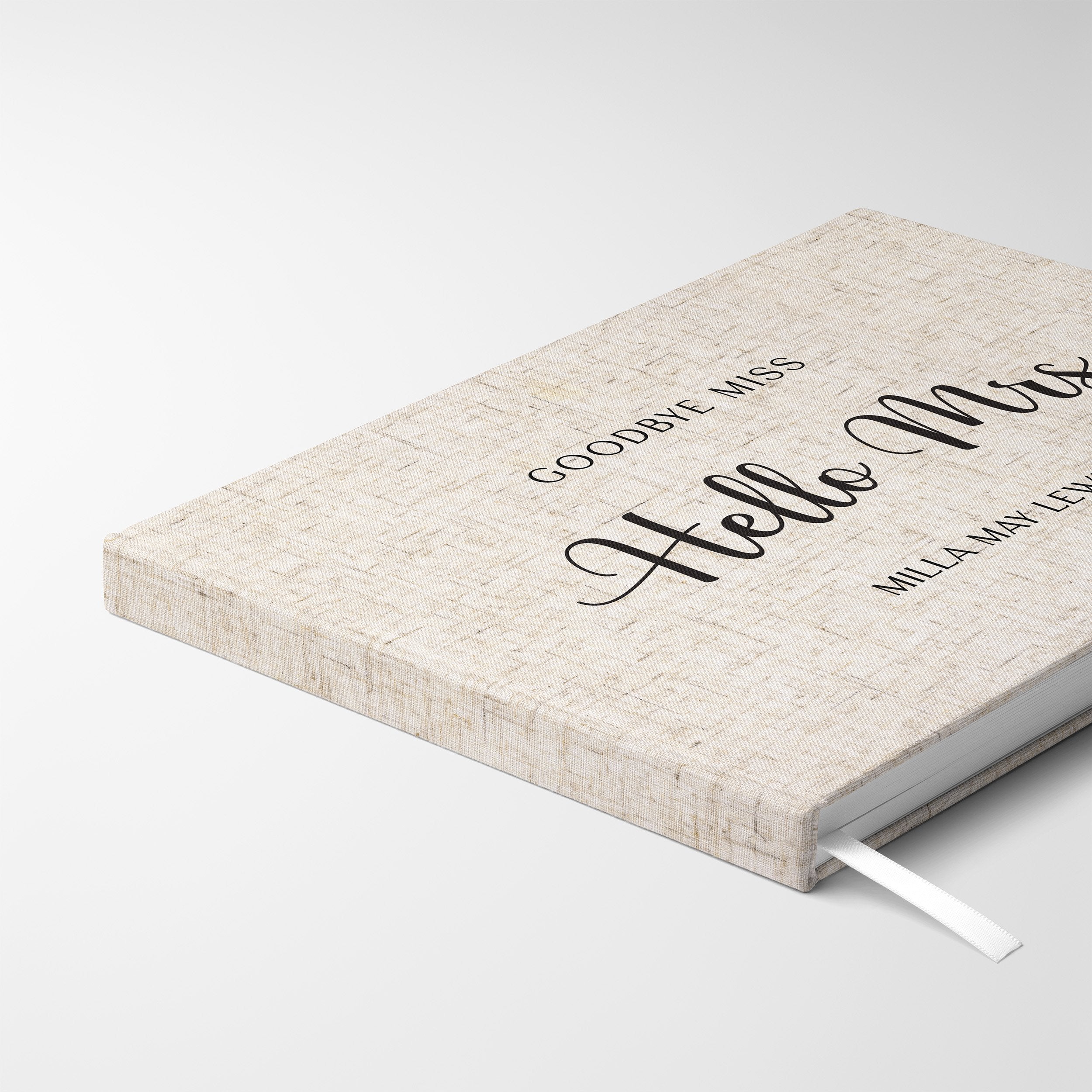 Hello Mrs | Bridal Shower Guest Book