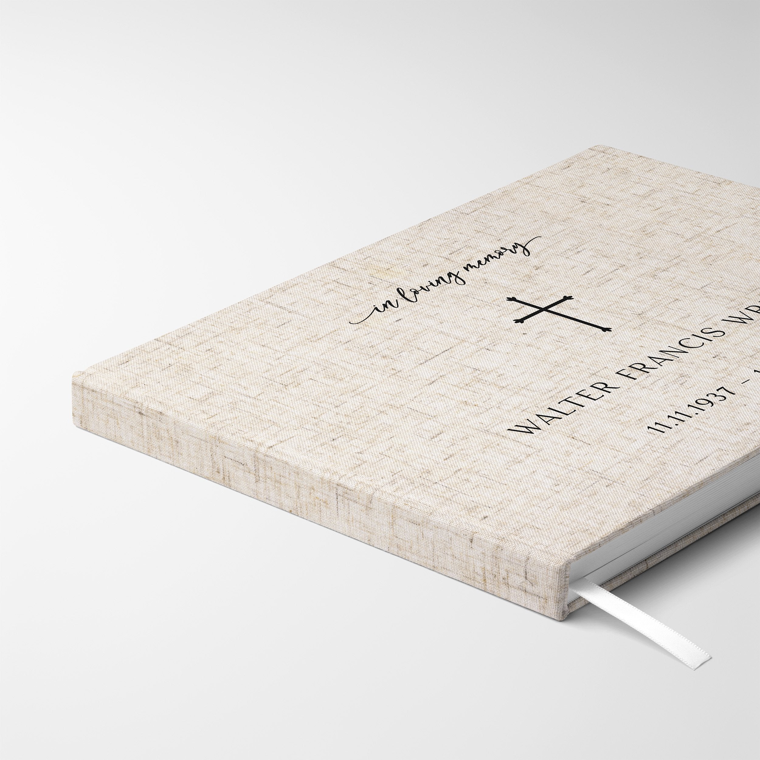 Sacred Farewell | Funeral Guest Book