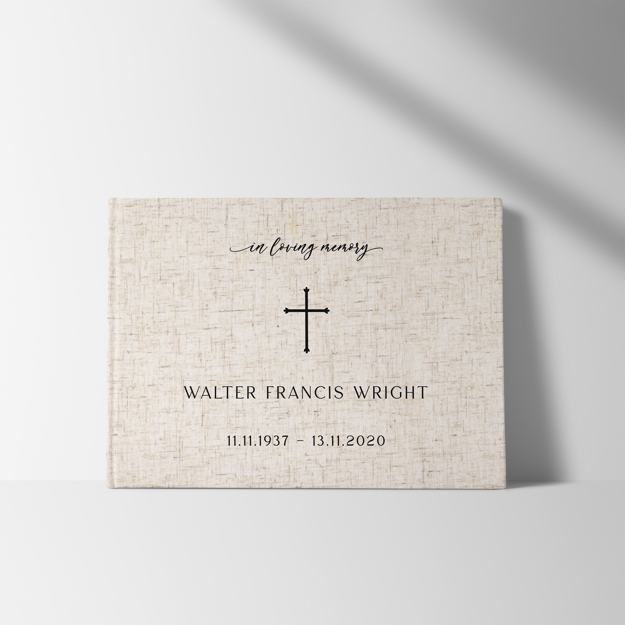 Sacred Farewell | Funeral Guest Book