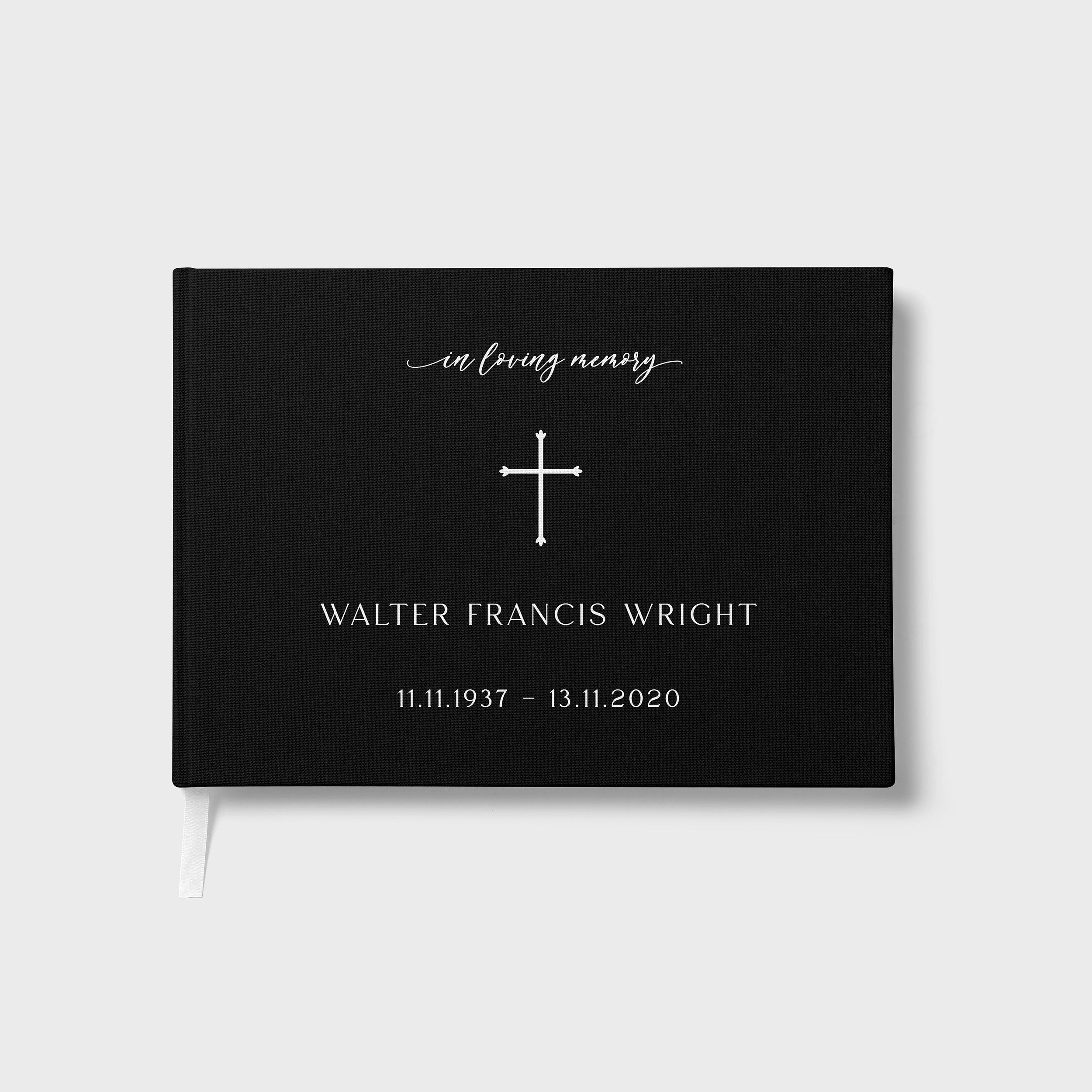 Sacred Farewell | Funeral Guest Book
