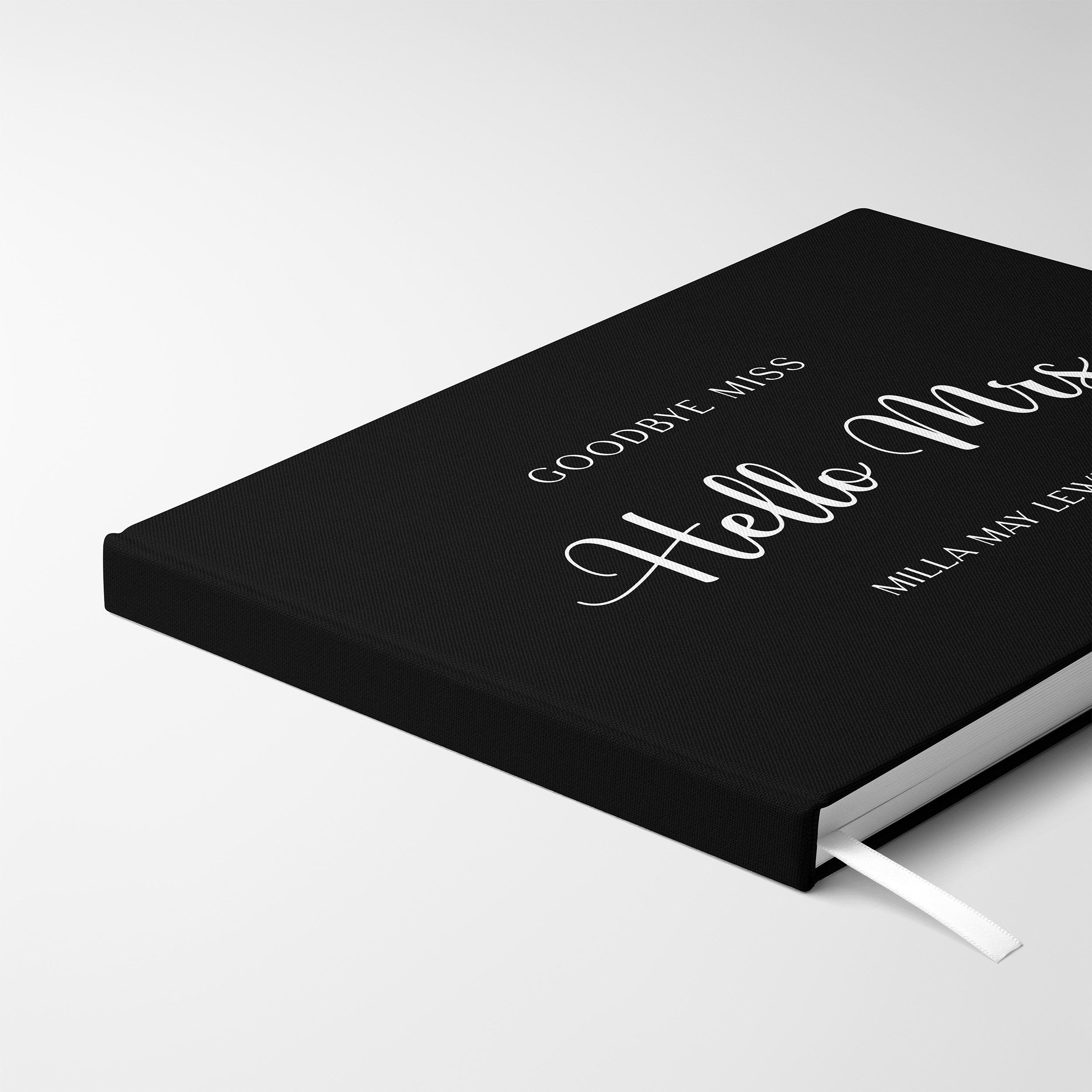 Hello Mrs | Bridal Shower Guest Book