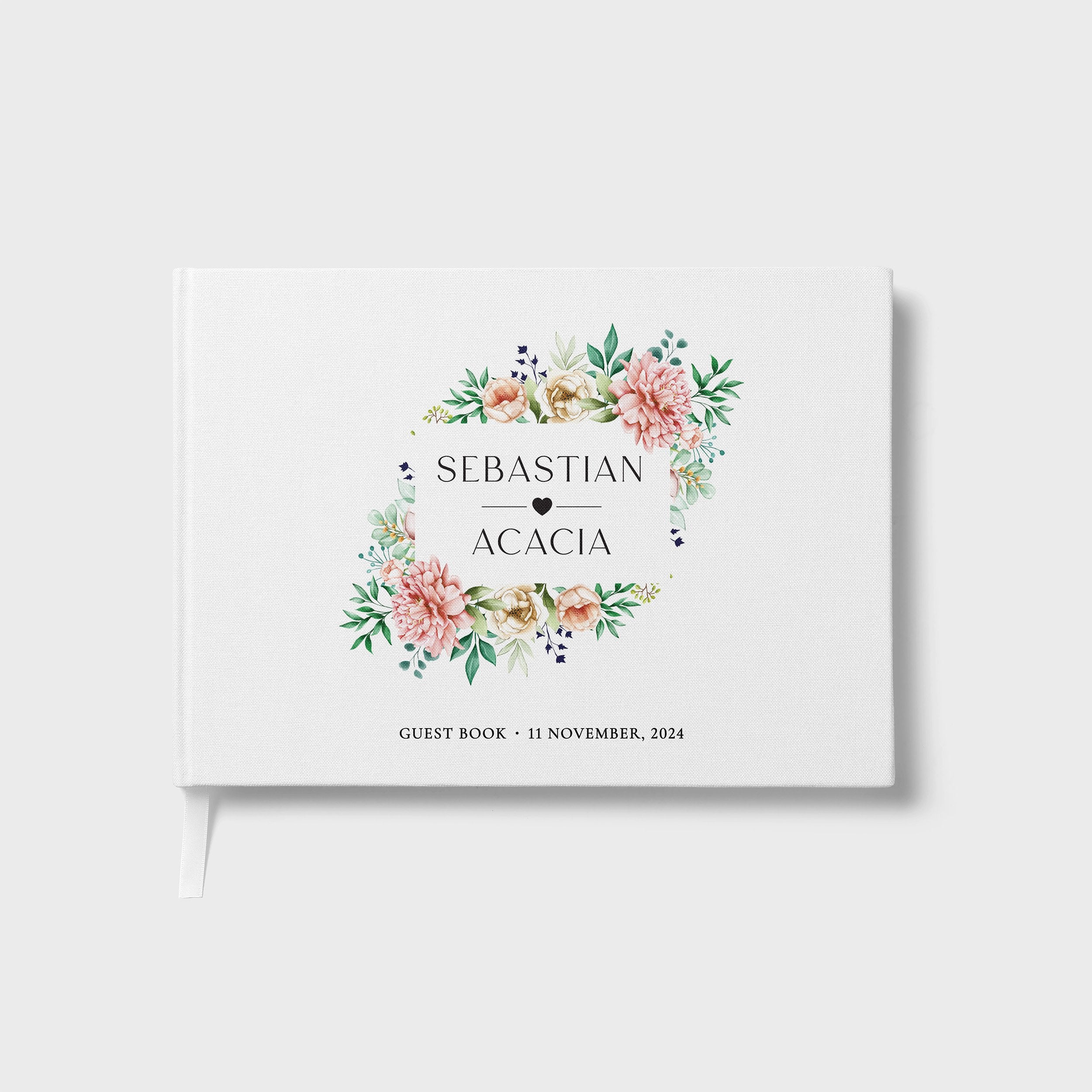Spring Frame | Wedding Guest Book