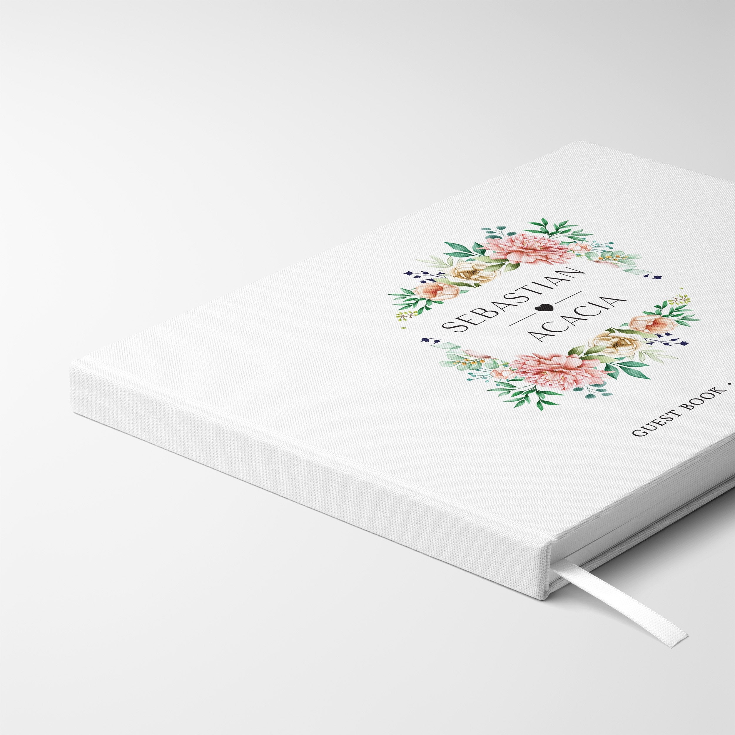 Spring Frame | Wedding Guest Book