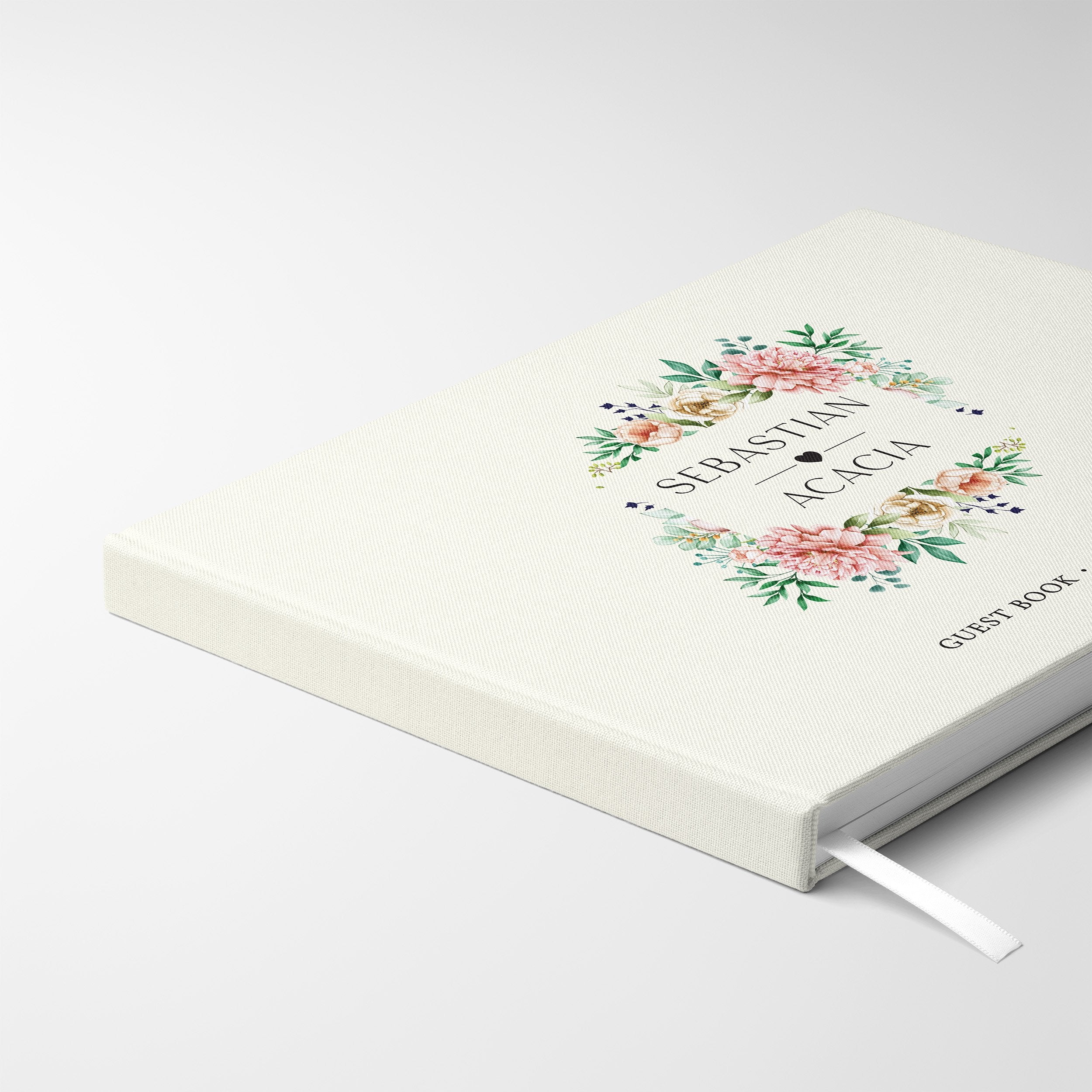 Spring Frame | Wedding Guest Book