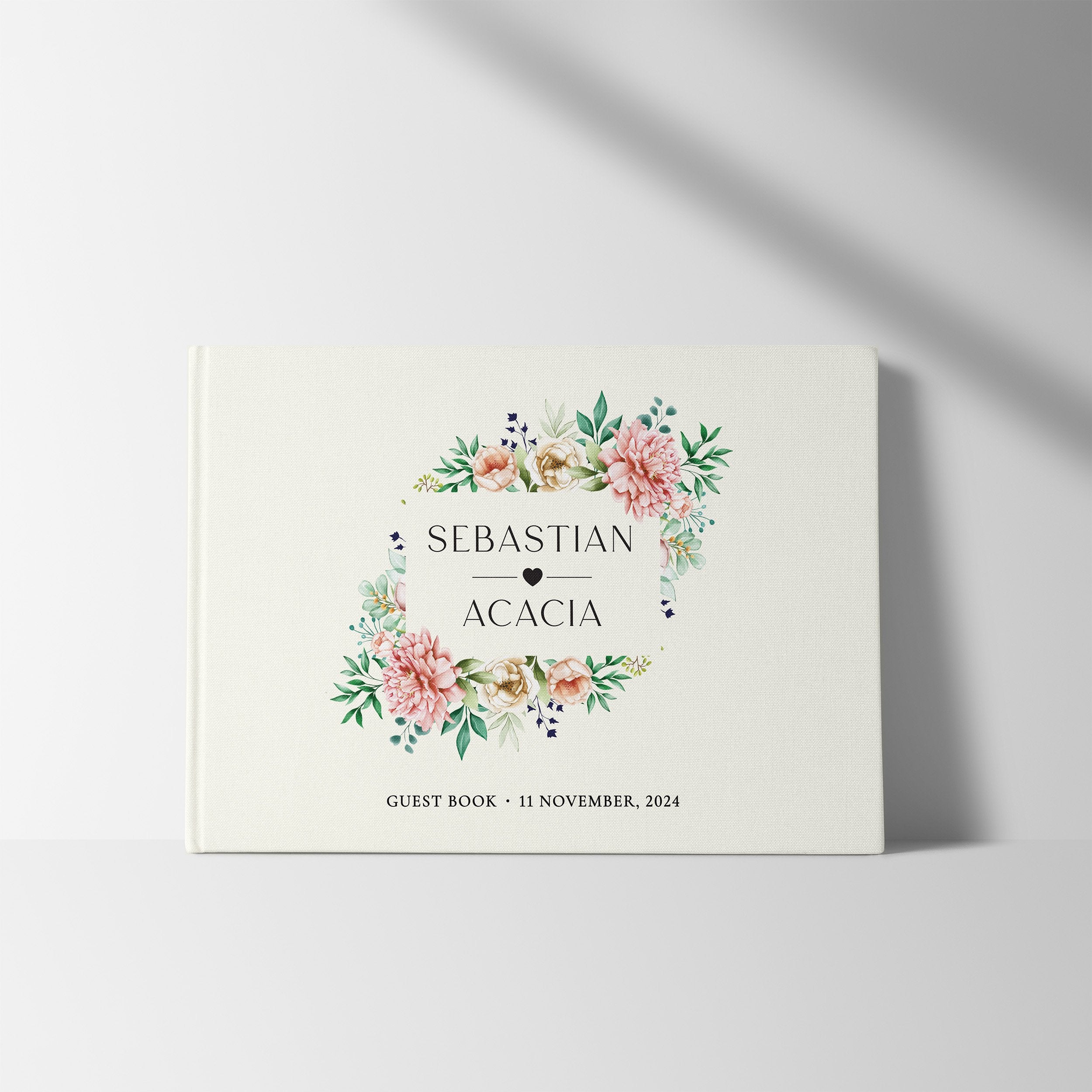 Spring Frame | Wedding Guest Book