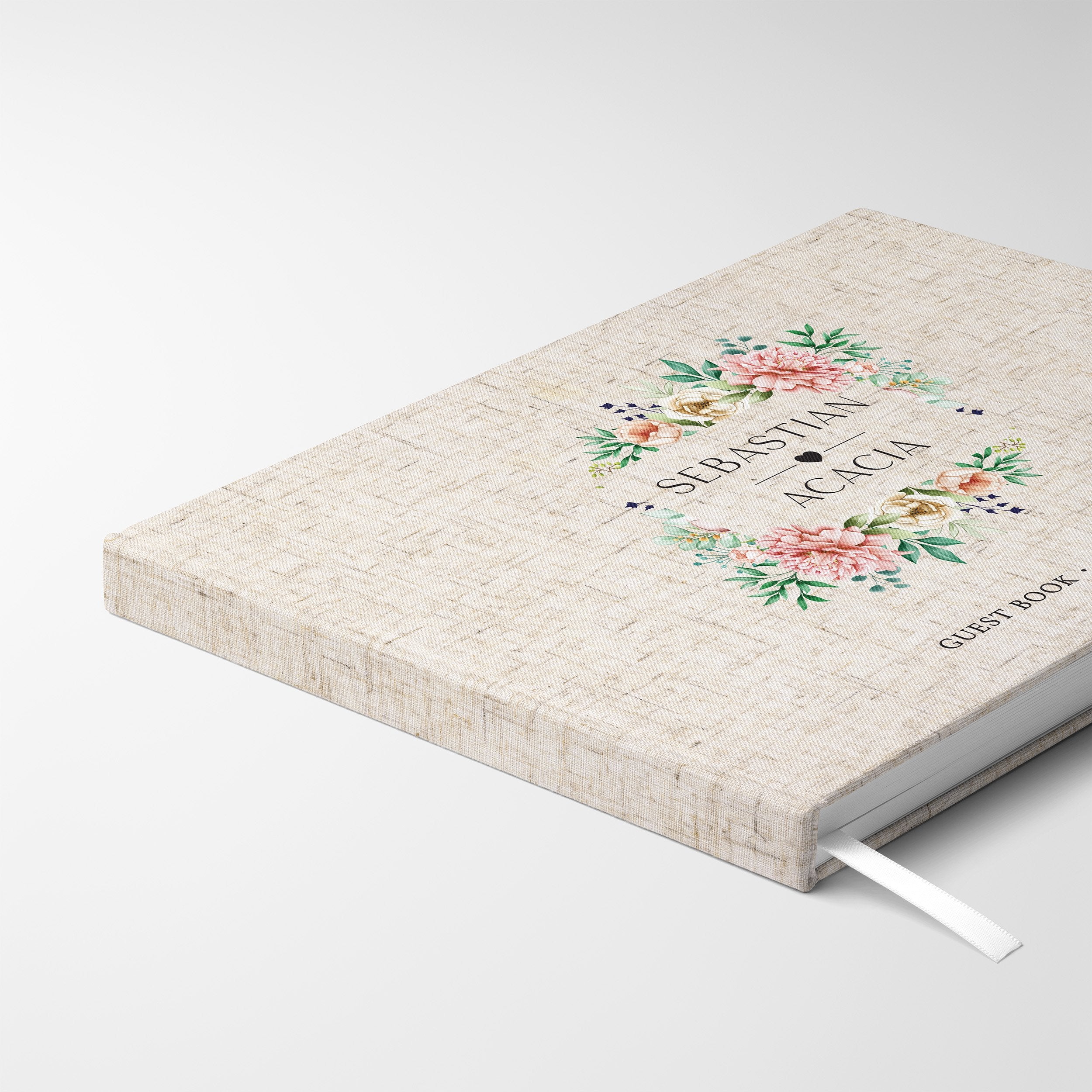 Spring Frame | Wedding Guest Book