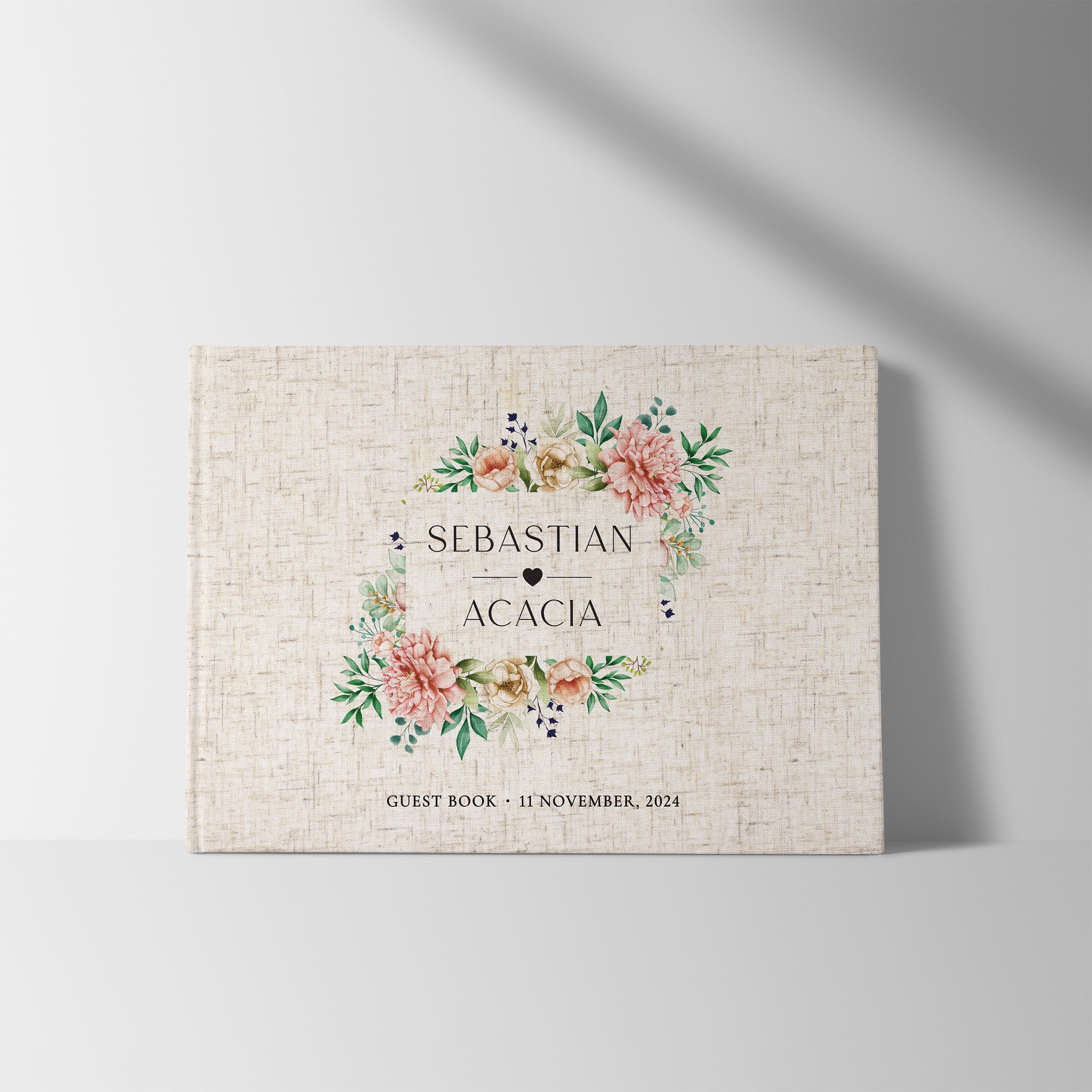 Spring Frame | Wedding Guest Book