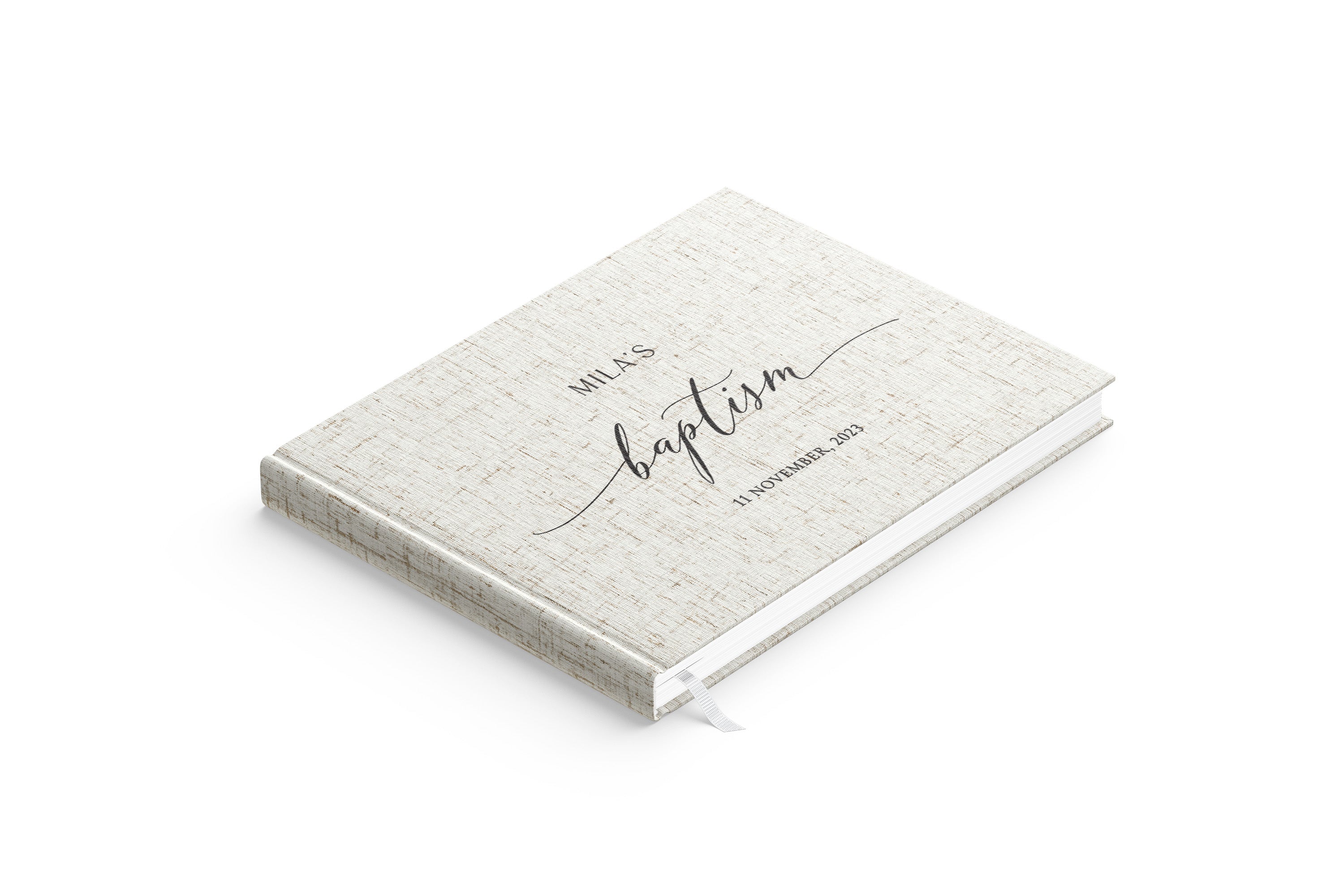 Signature Script | Baptism Guest Book