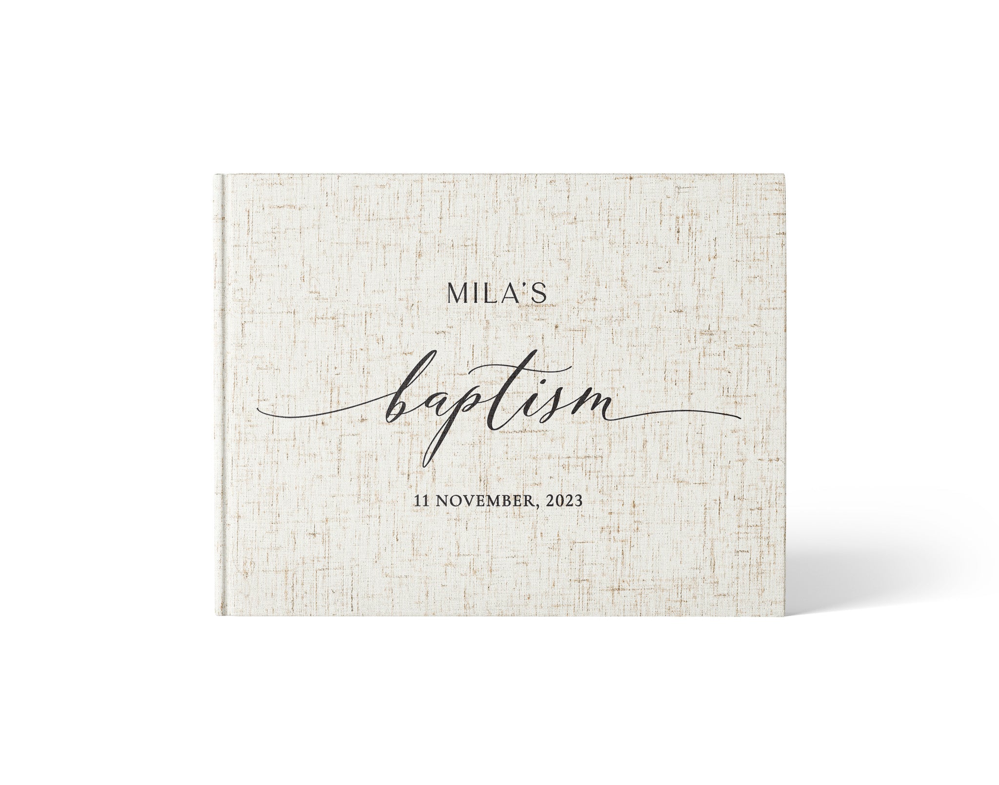 Signature Script | Baptism Guest Book