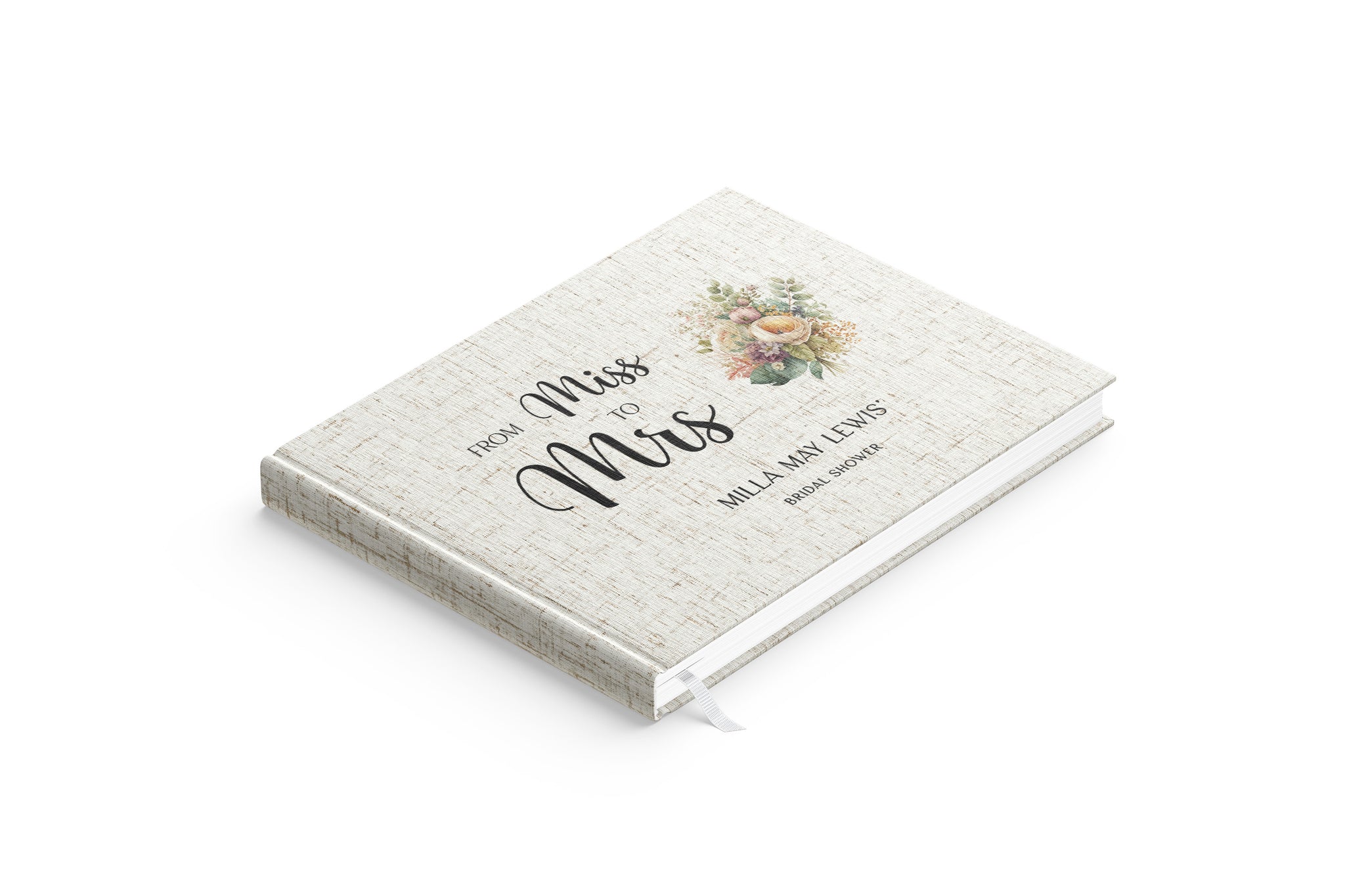 Miss to Mrs | Bridal Shower Guest Book
