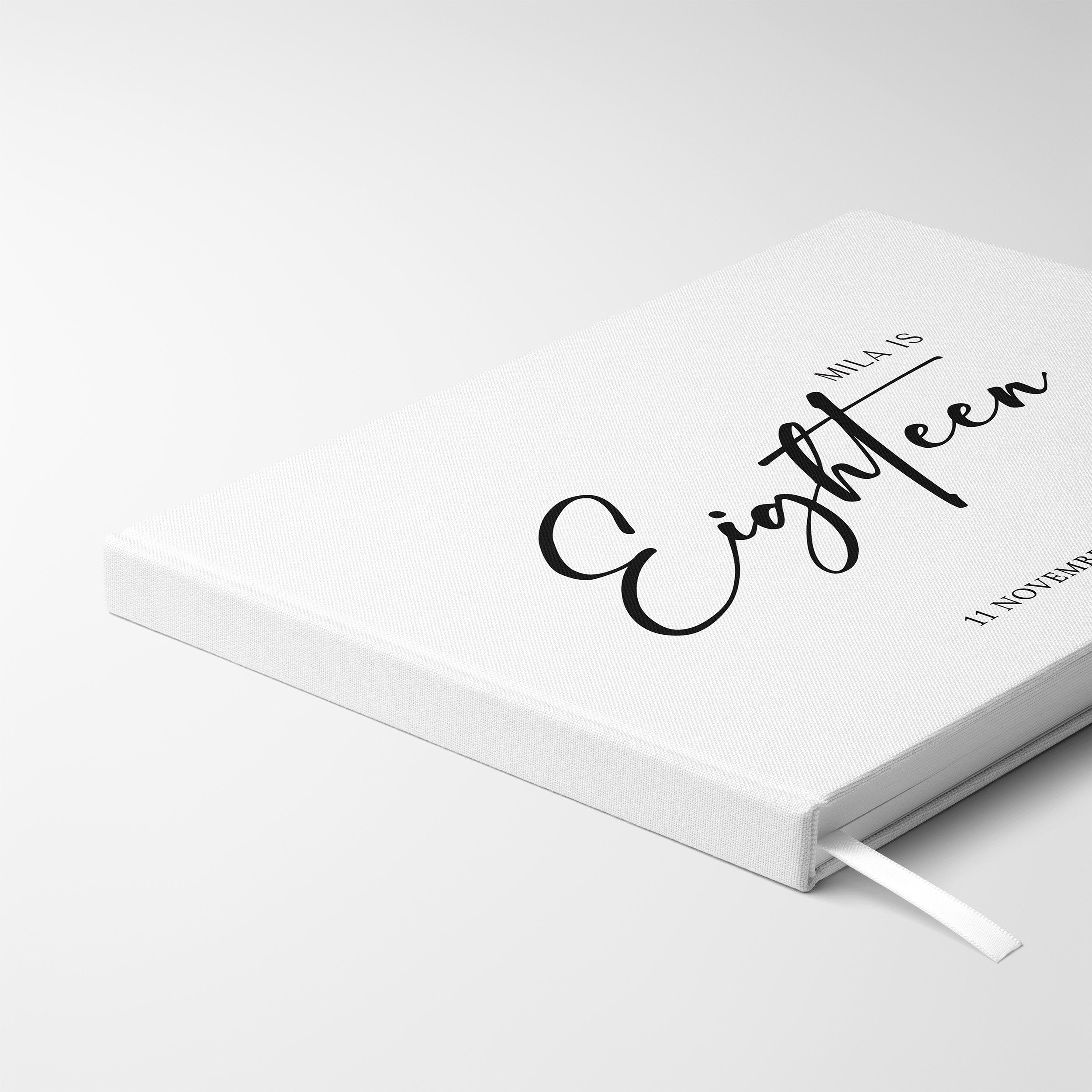 Classic Script | Birthday Guest Book
