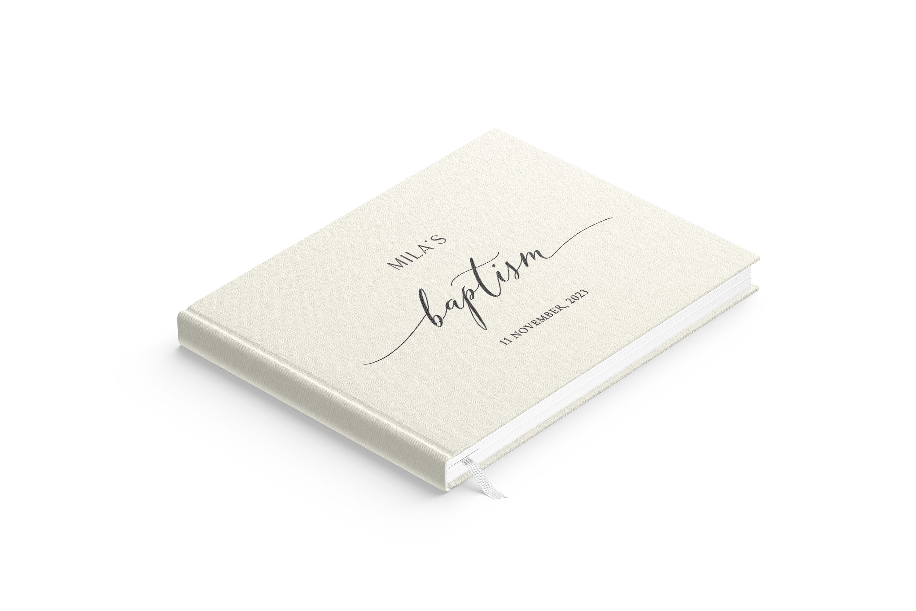 Signature Script | Baptism Guest Book