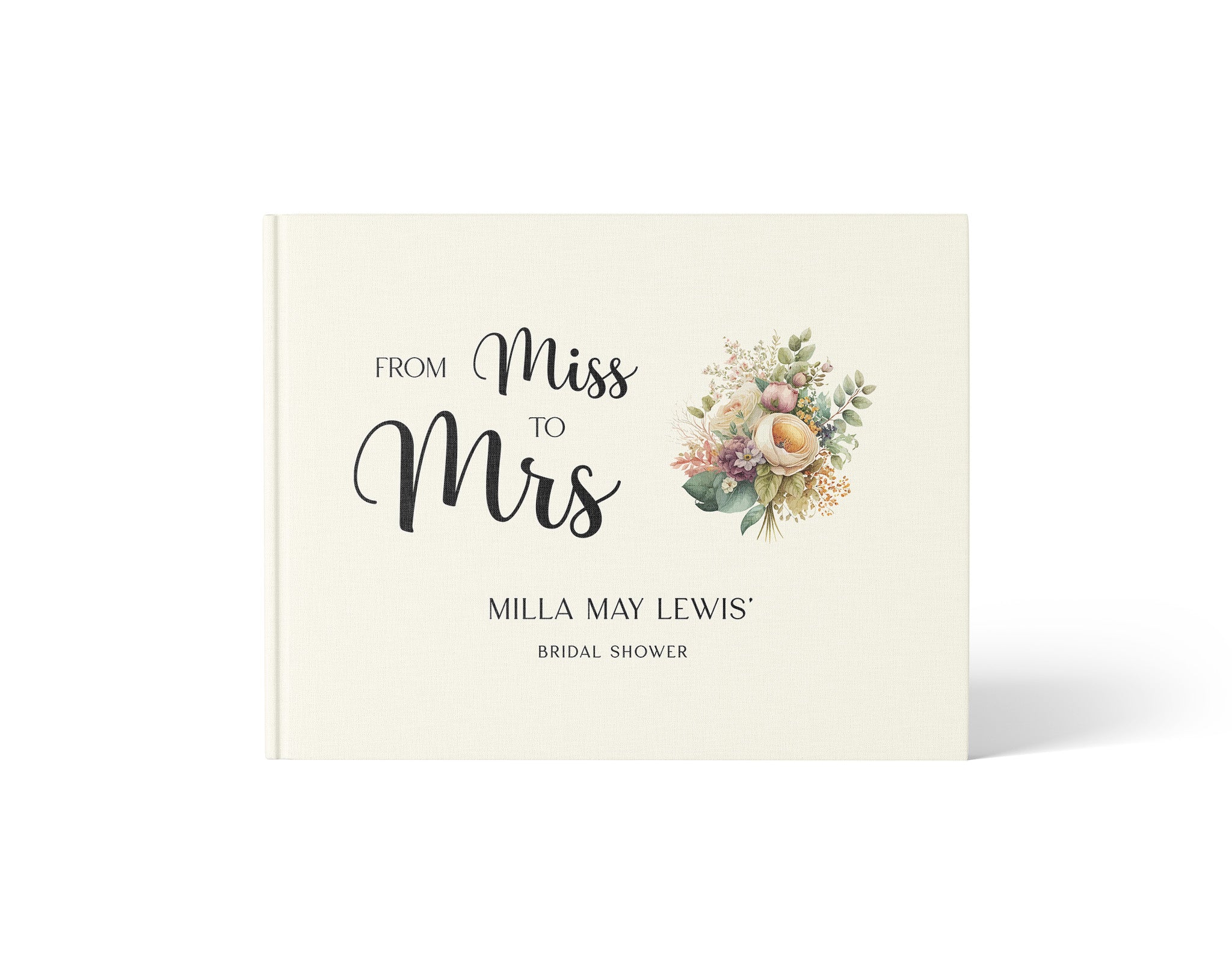 Miss to Mrs | Bridal Shower Guest Book