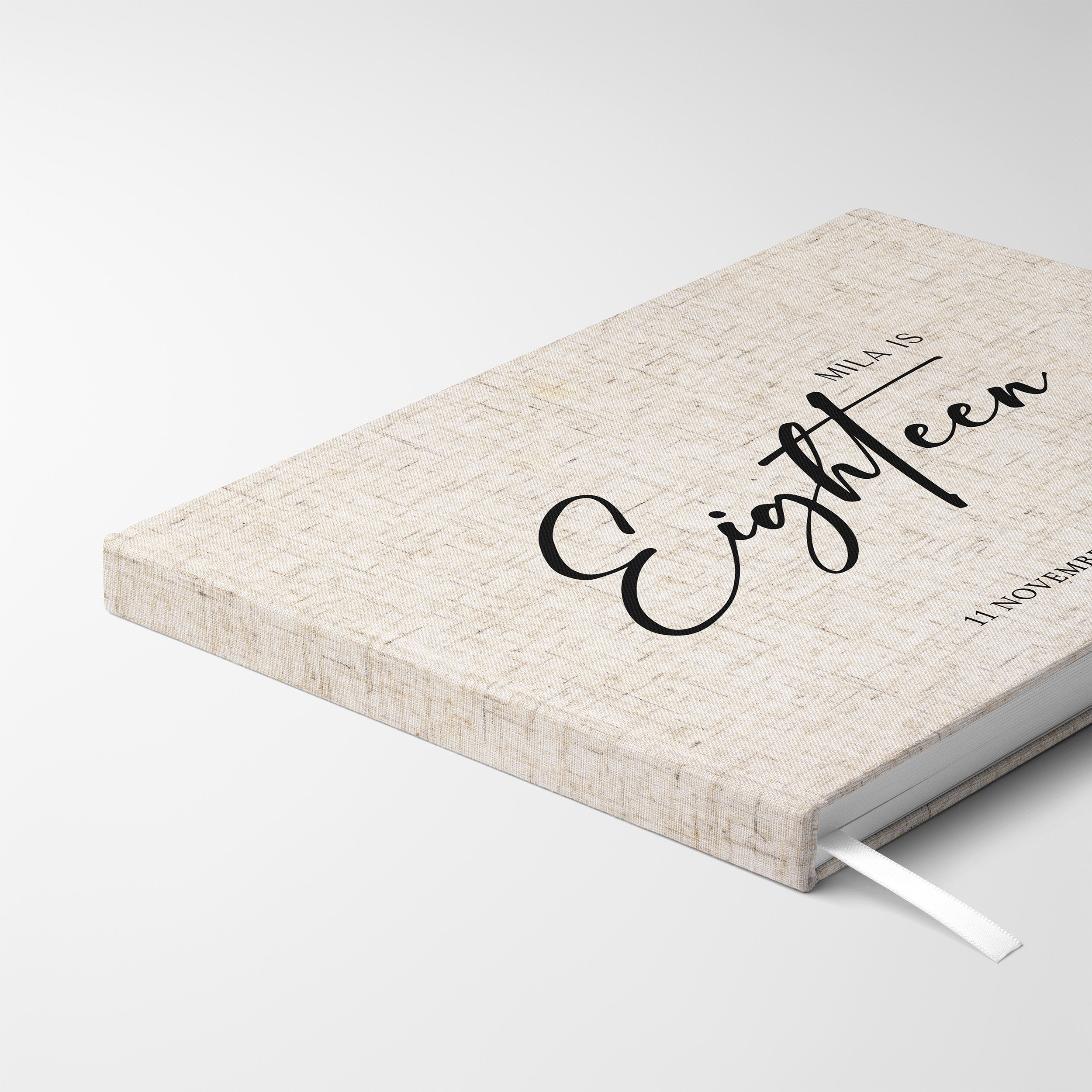 Classic Script | Birthday Guest Book