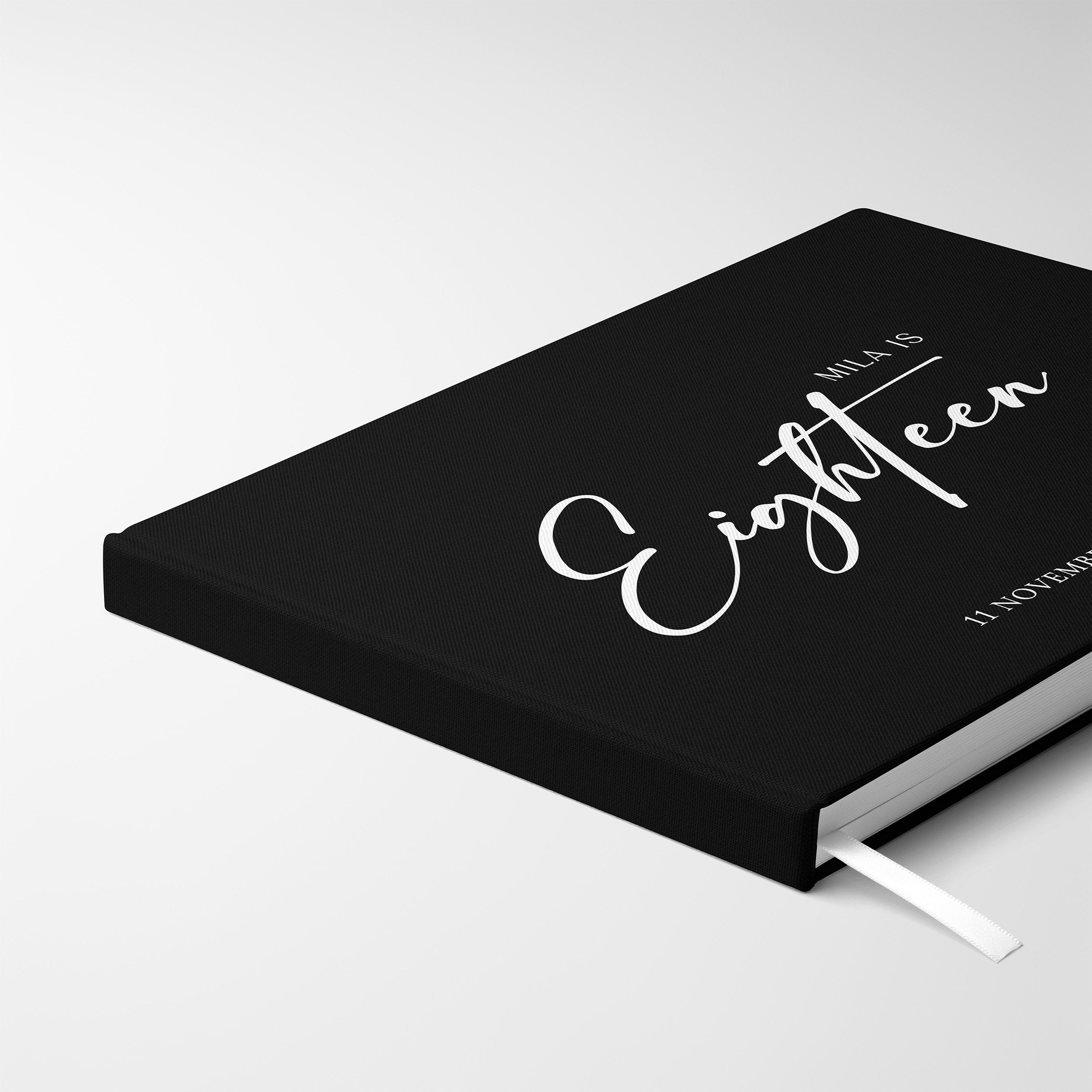 Classic Script | Birthday Guest Book