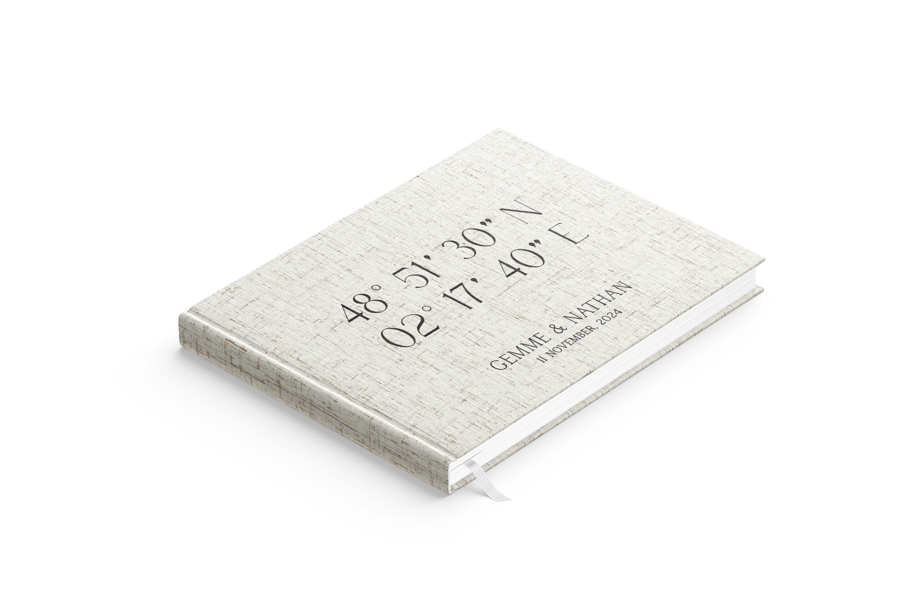 Coordinates | Wedding Guest Book