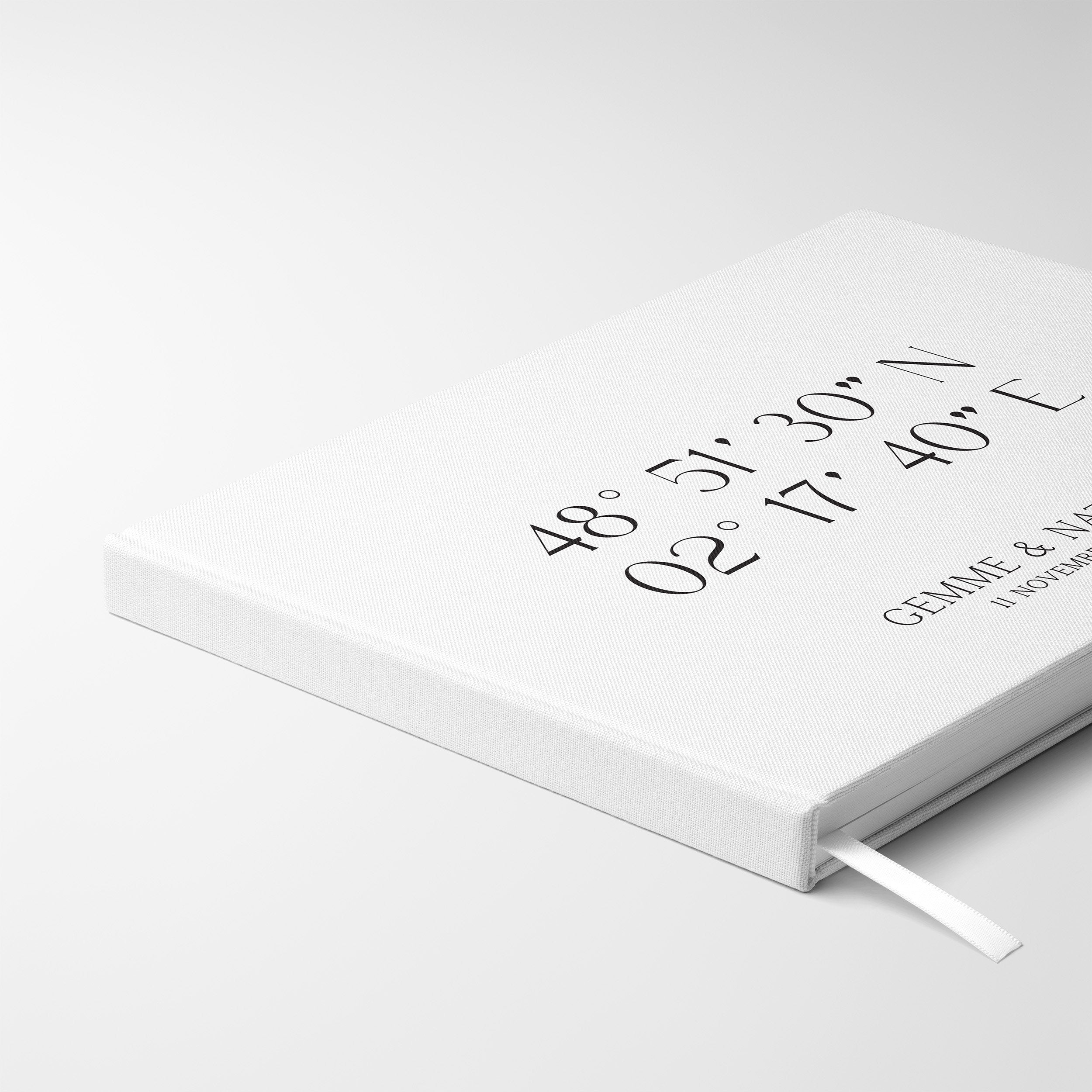 Coordinates | Wedding Guest Book