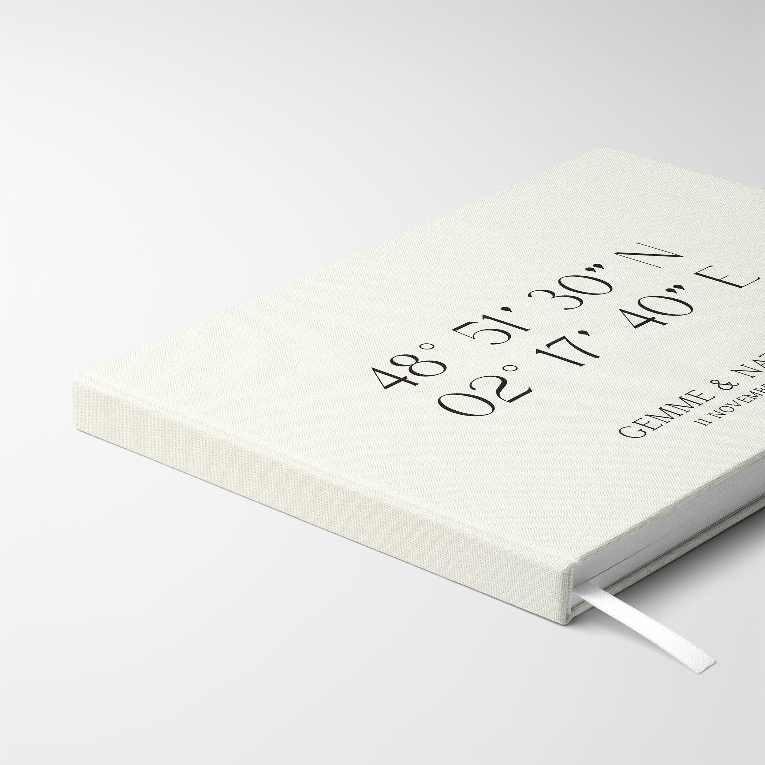 Coordinates | Wedding Guest Book