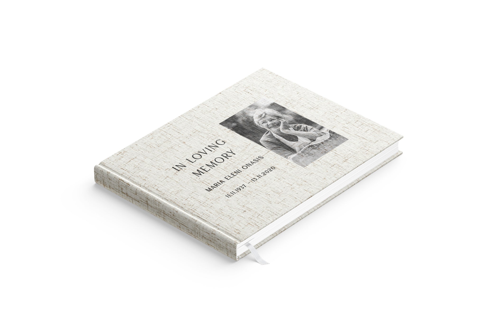 Loving Portrait | Funeral Guest Book