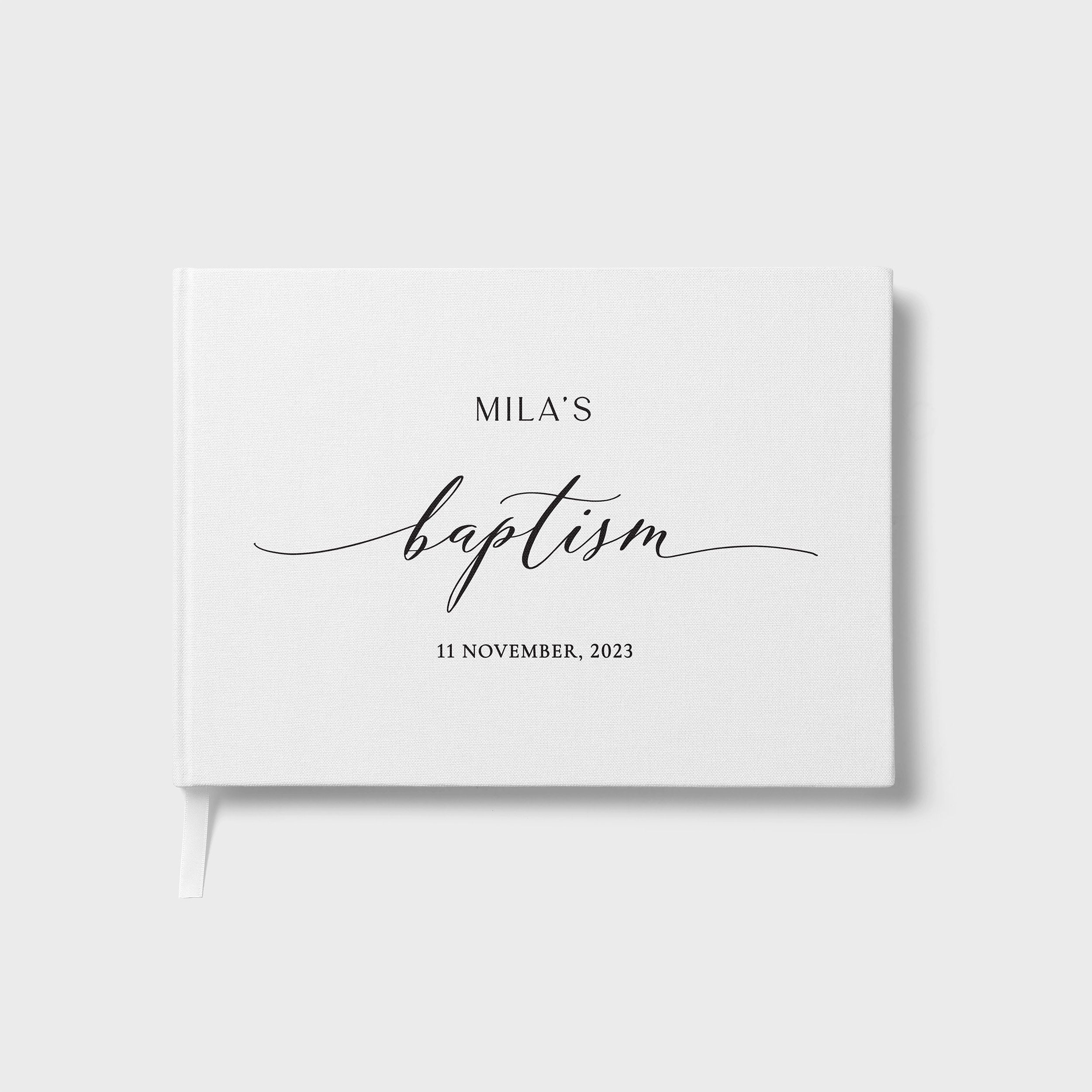 Signature Script | Baptism Guest Book