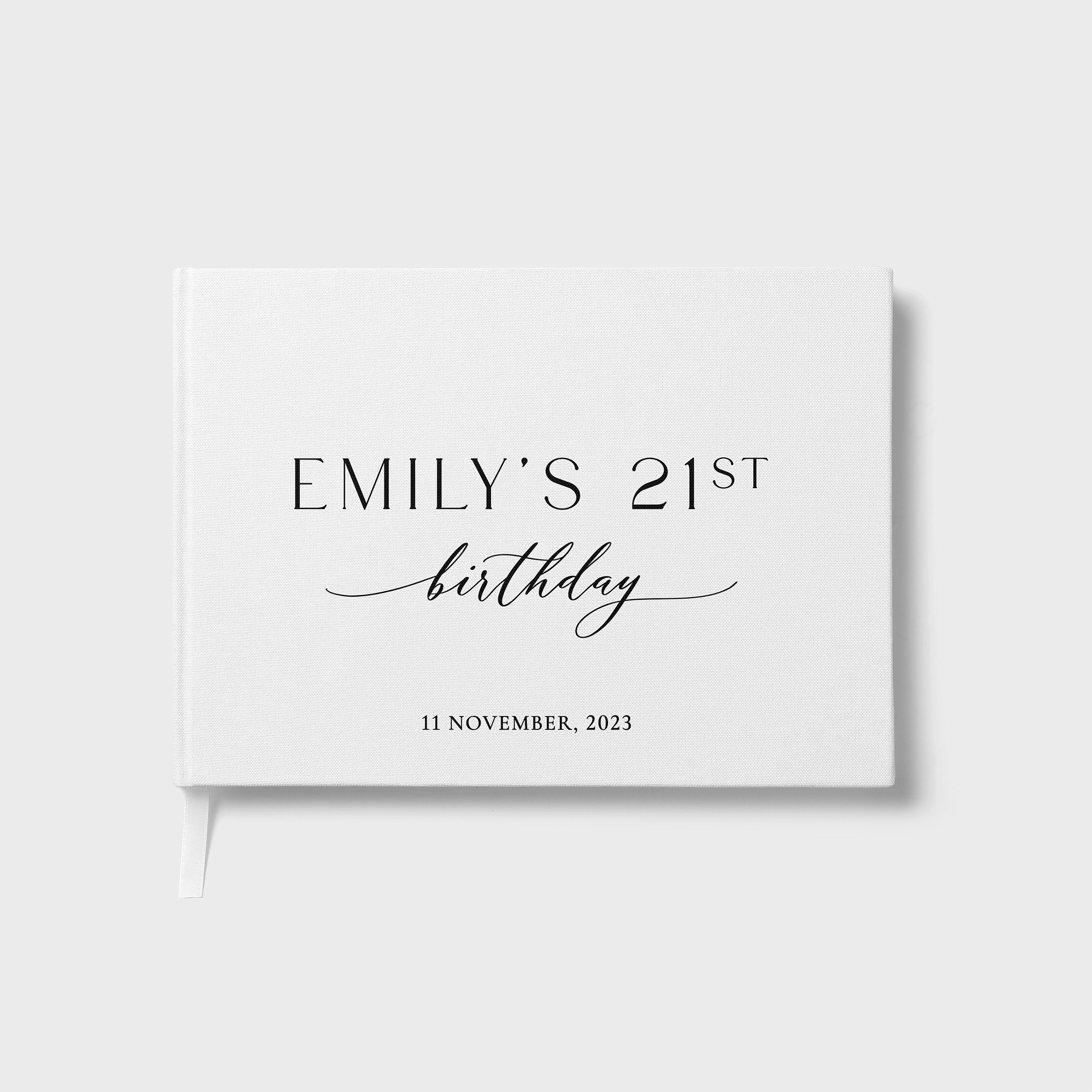 Delicate Charm | Birthday Guest Book