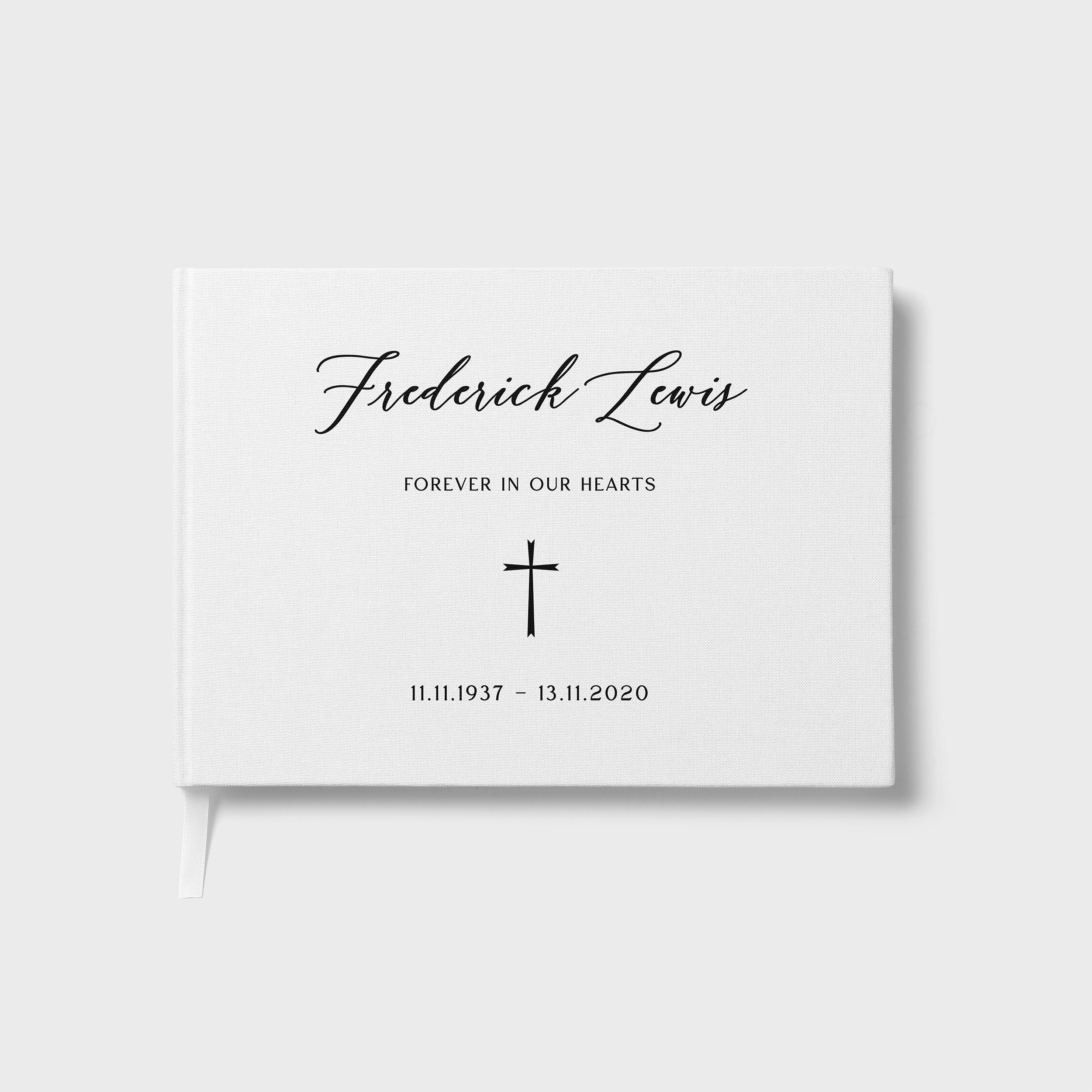 Timeless Tribute | Funeral Guest Book