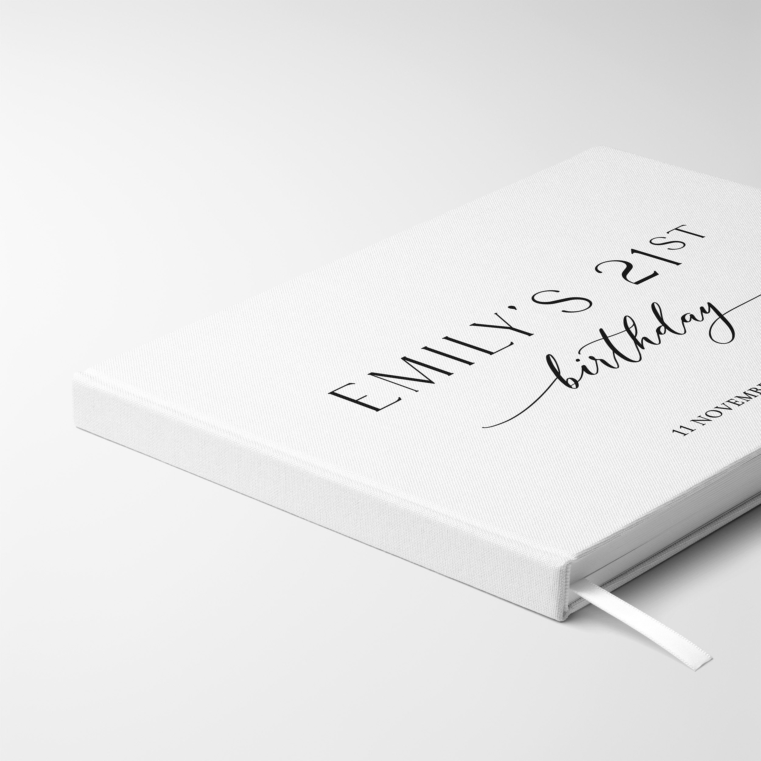 Delicate Charm | Birthday Guest Book