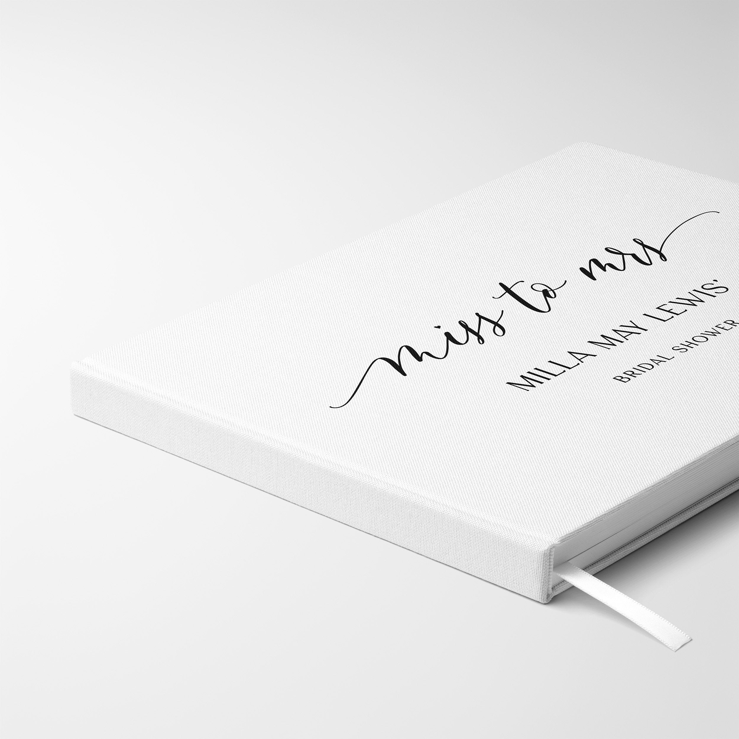 Miss to Mrs | Bridal Shower Guest Book