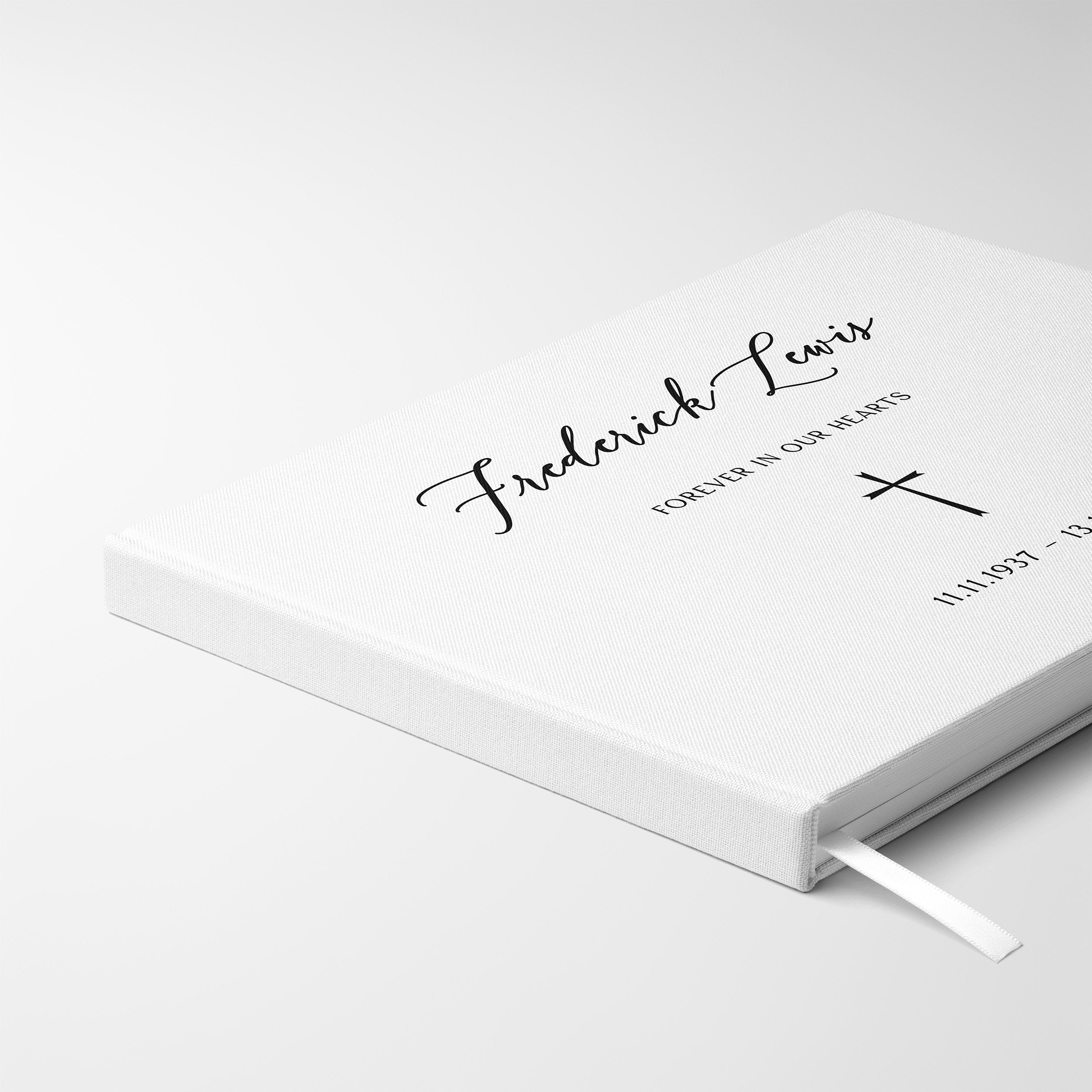 Timeless Tribute | Funeral Guest Book
