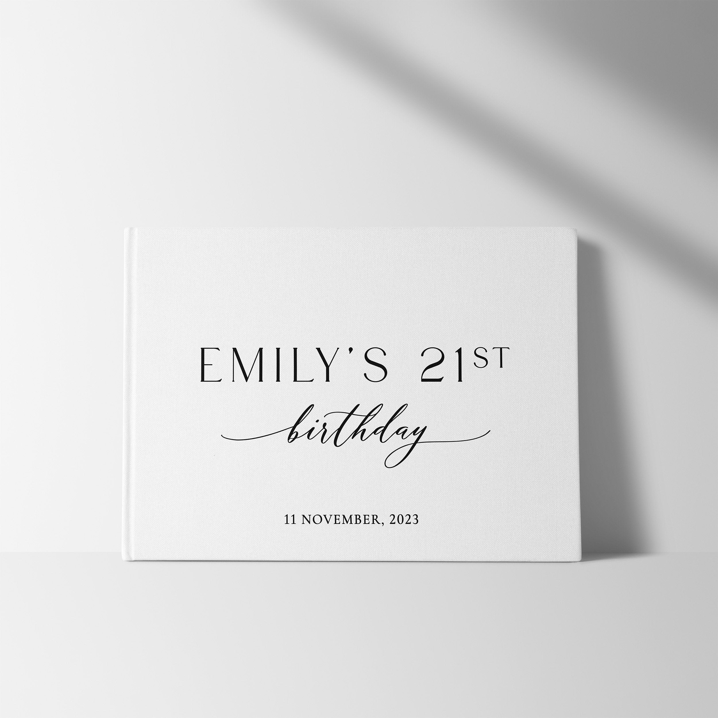 Delicate Charm | Birthday Guest Book