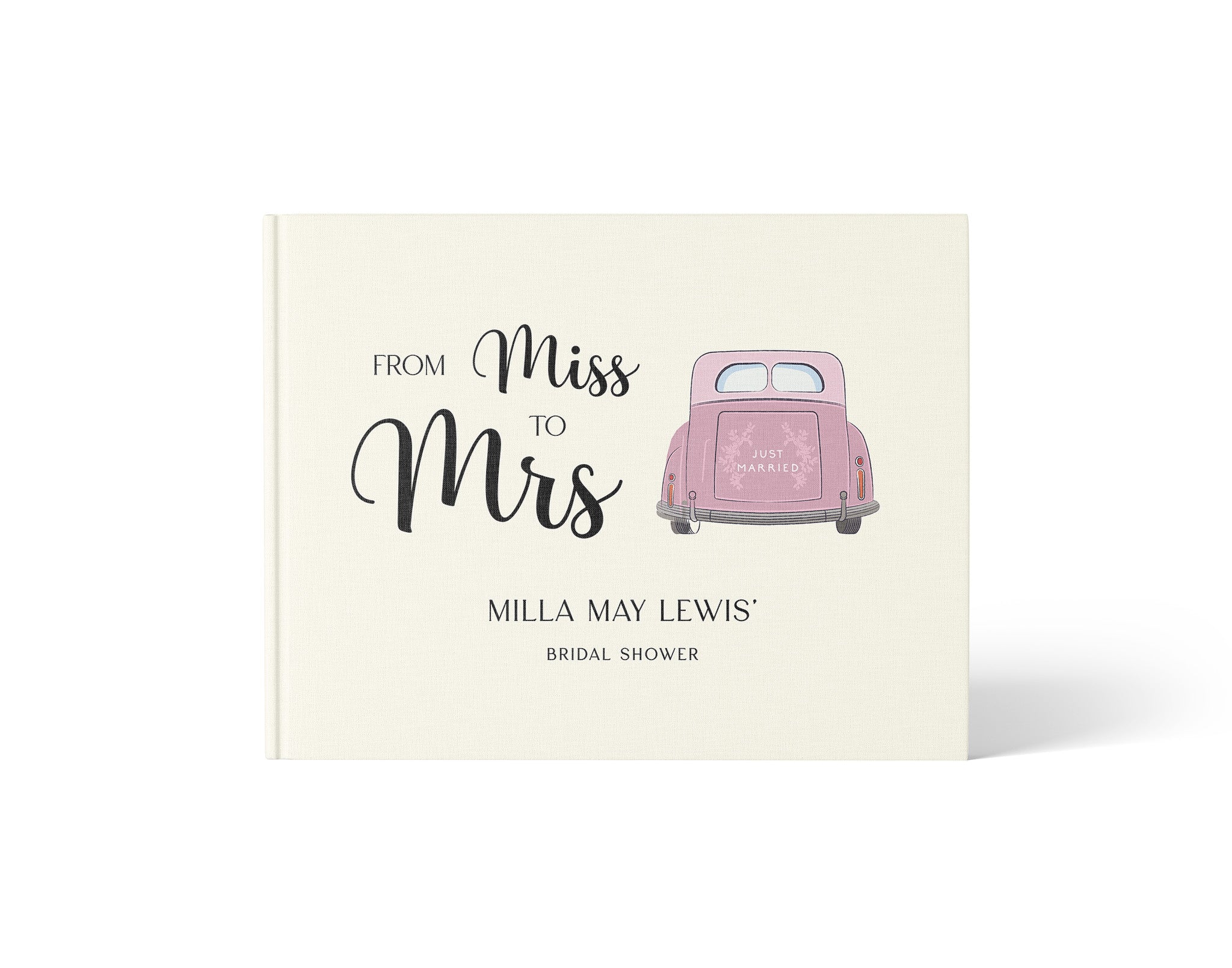 Miss to Mrs | Bridal Shower Guest Book