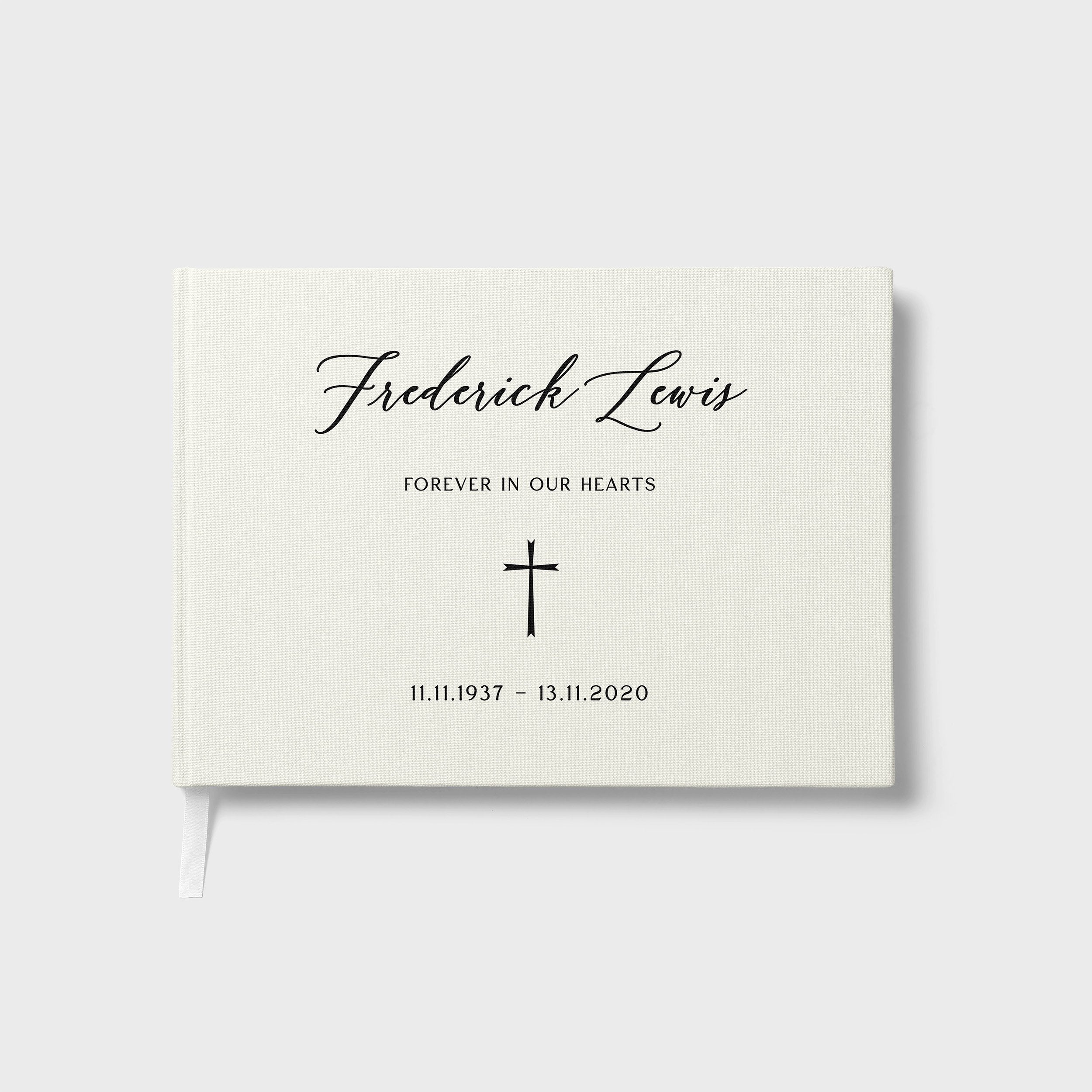Timeless Tribute | Funeral Guest Book
