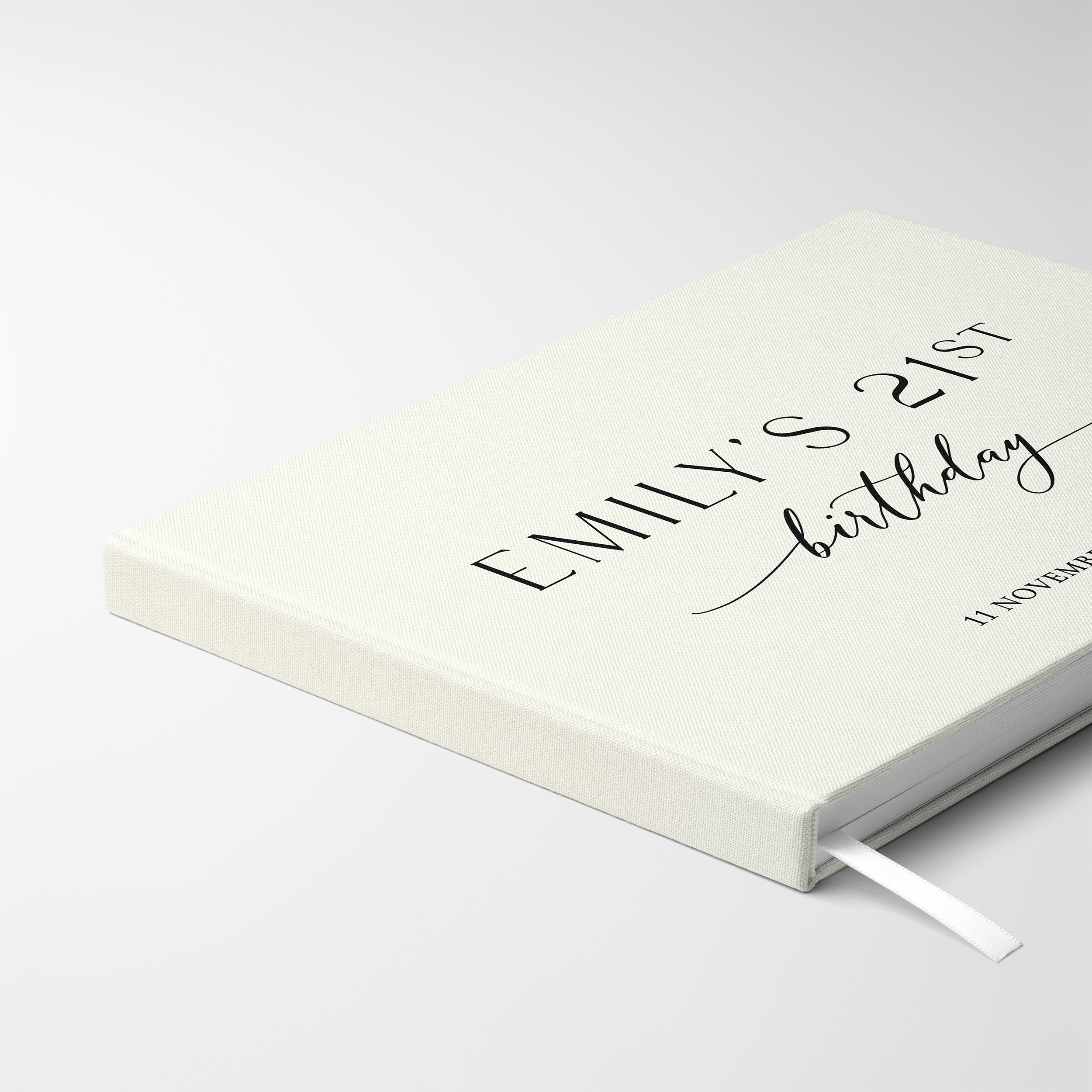 Delicate Charm | Birthday Guest Book