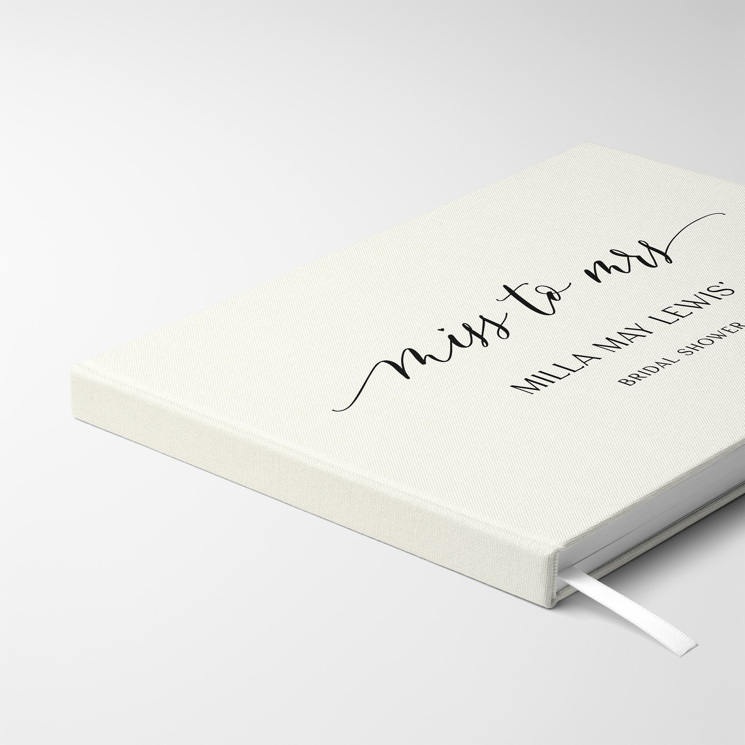 Miss to Mrs | Bridal Shower Guest Book
