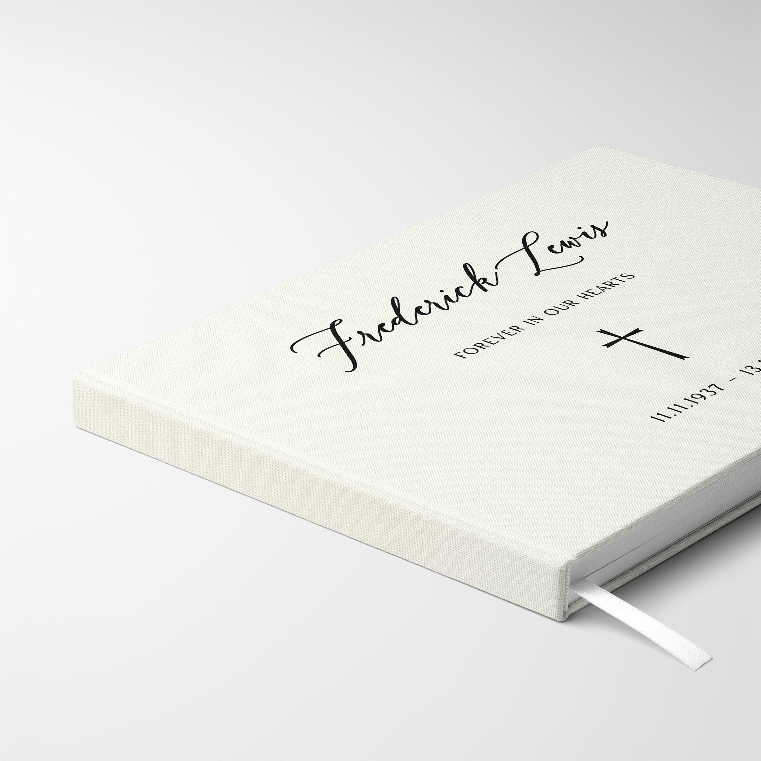 Timeless Tribute | Funeral Guest Book