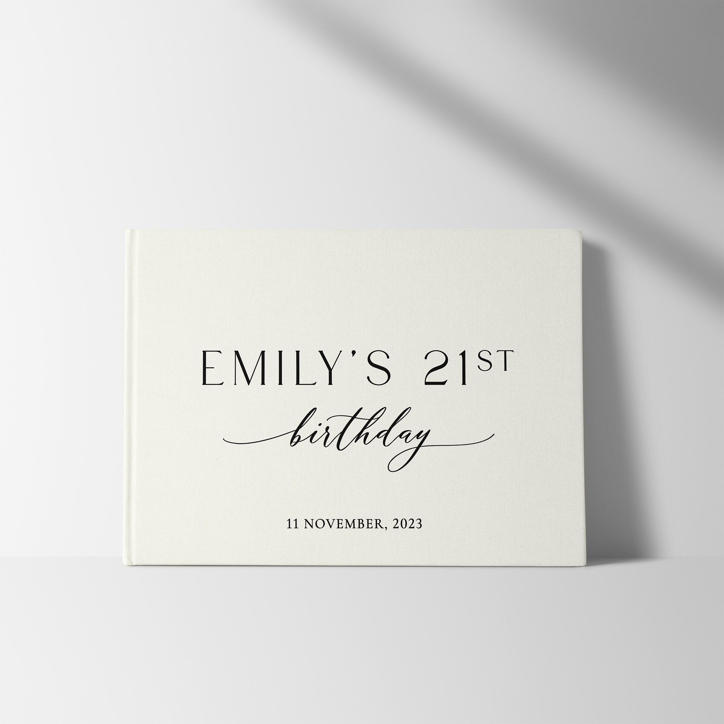 Delicate Charm | Birthday Guest Book