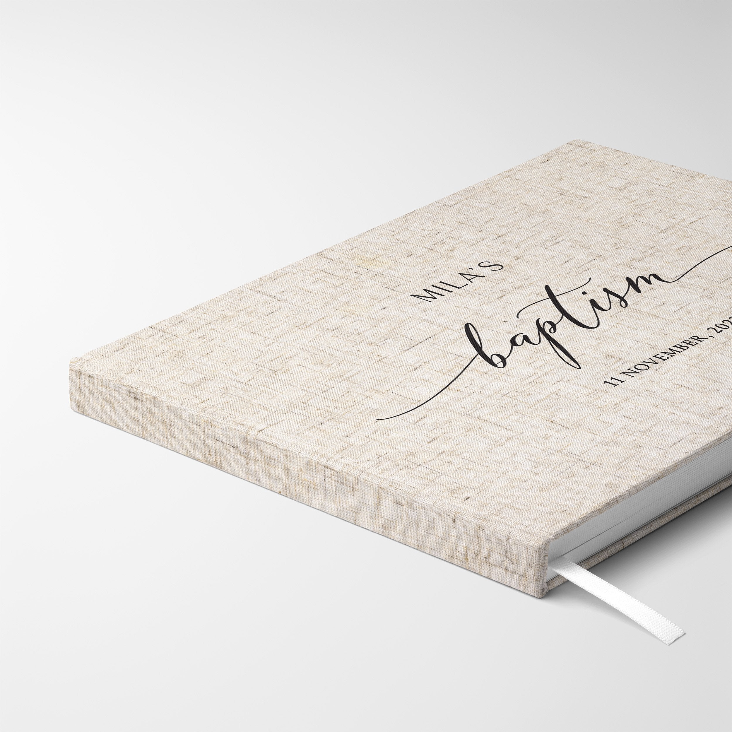 Signature Script | Baptism Guest Book