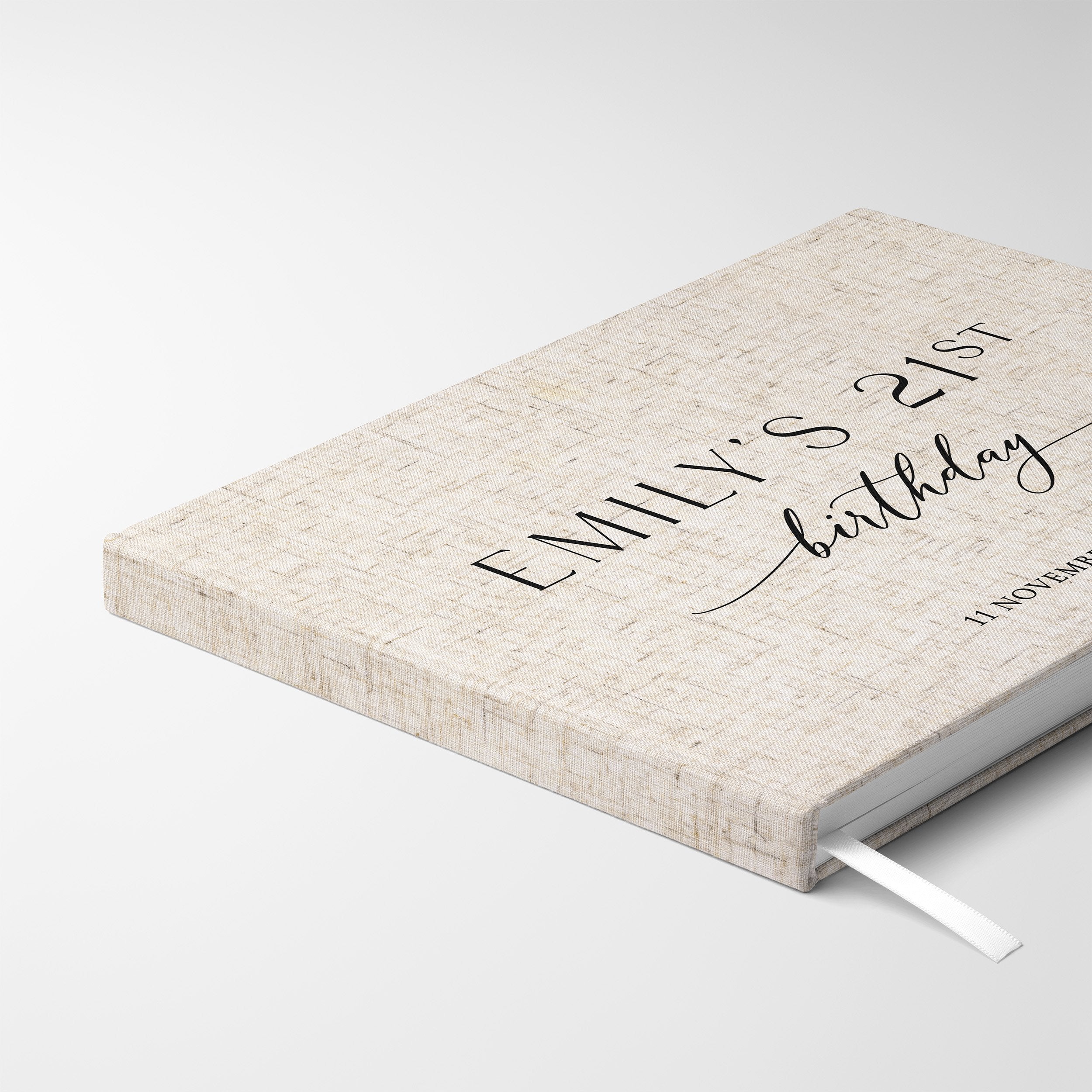 Delicate Charm | Birthday Guest Book