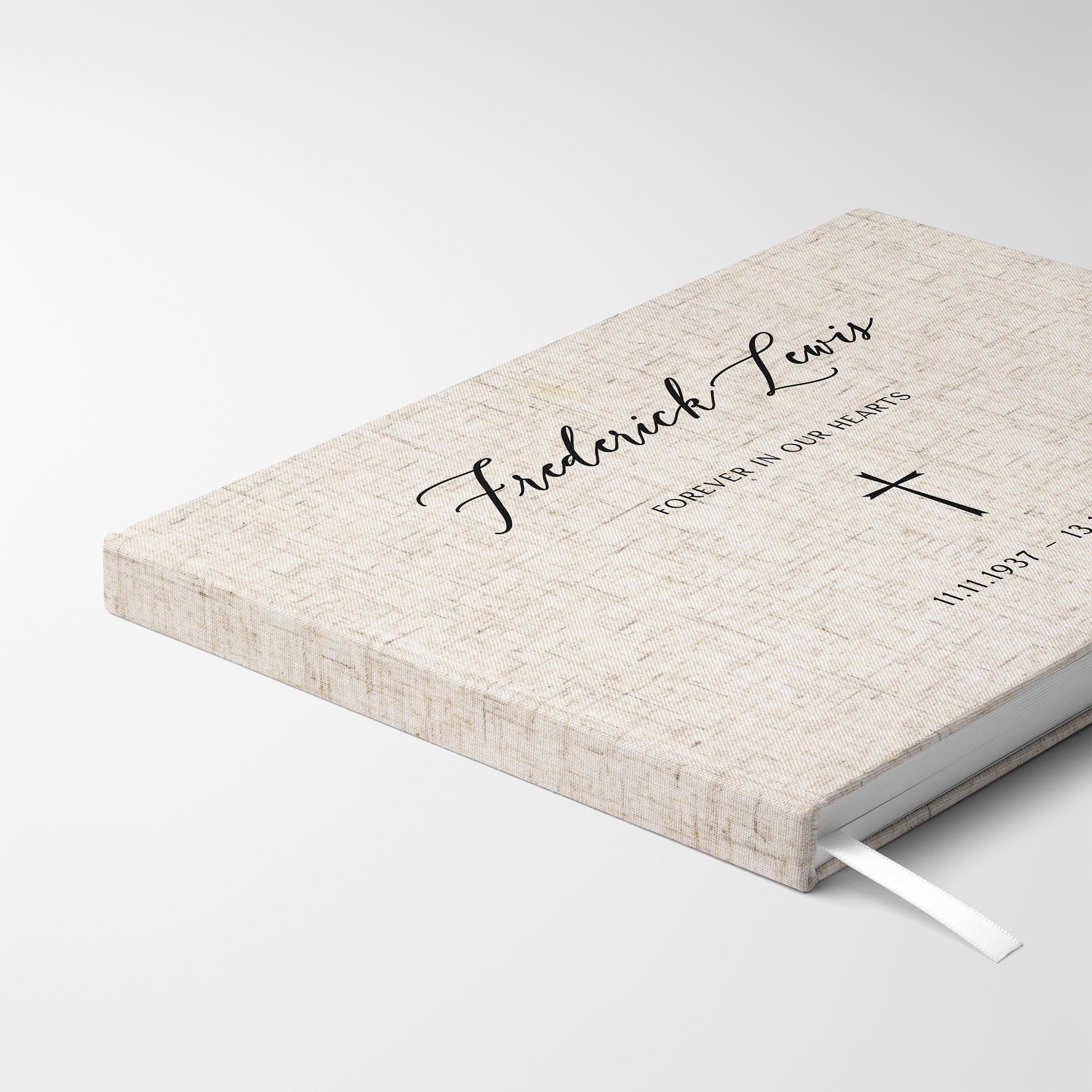 Timeless Tribute | Funeral Guest Book