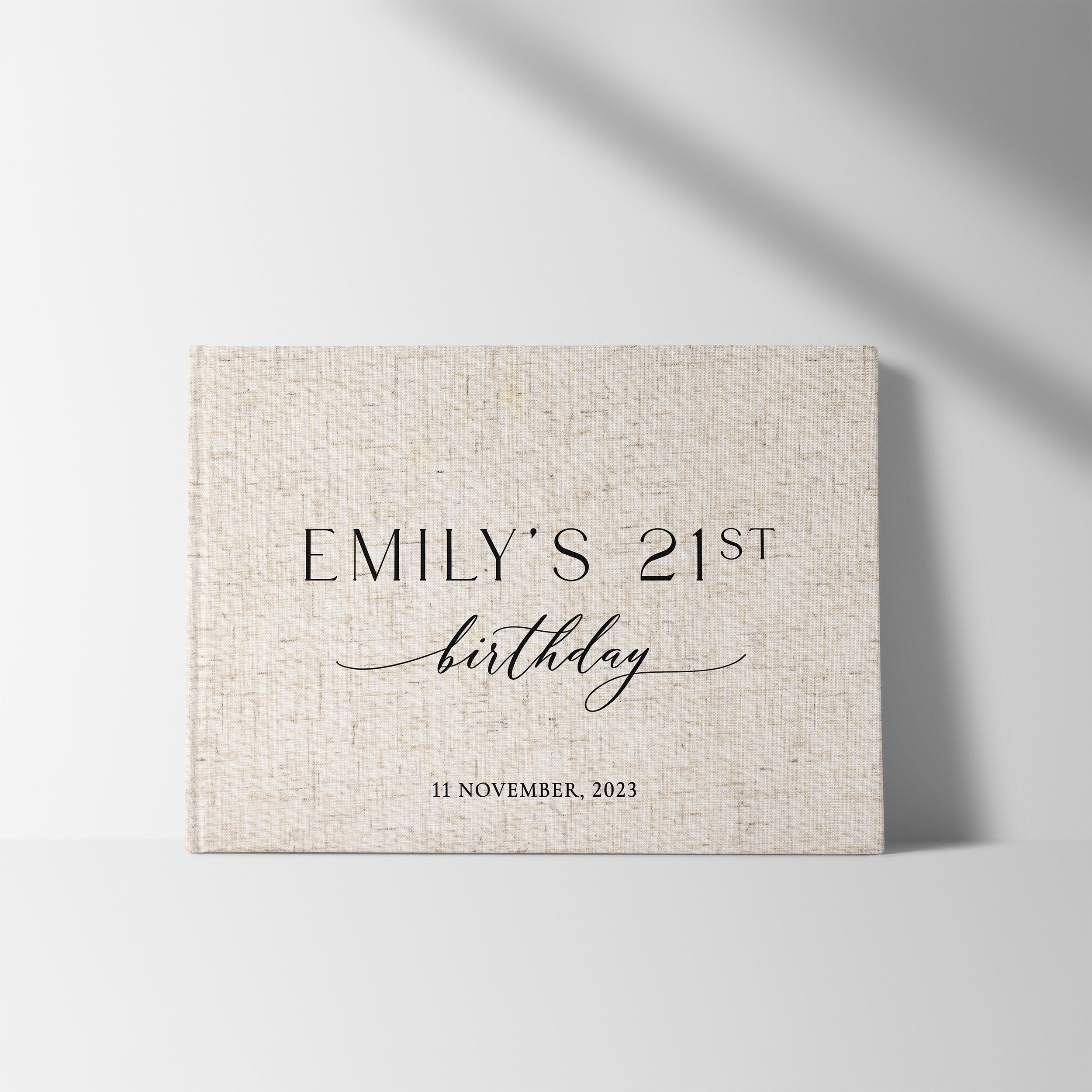 Delicate Charm | Birthday Guest Book