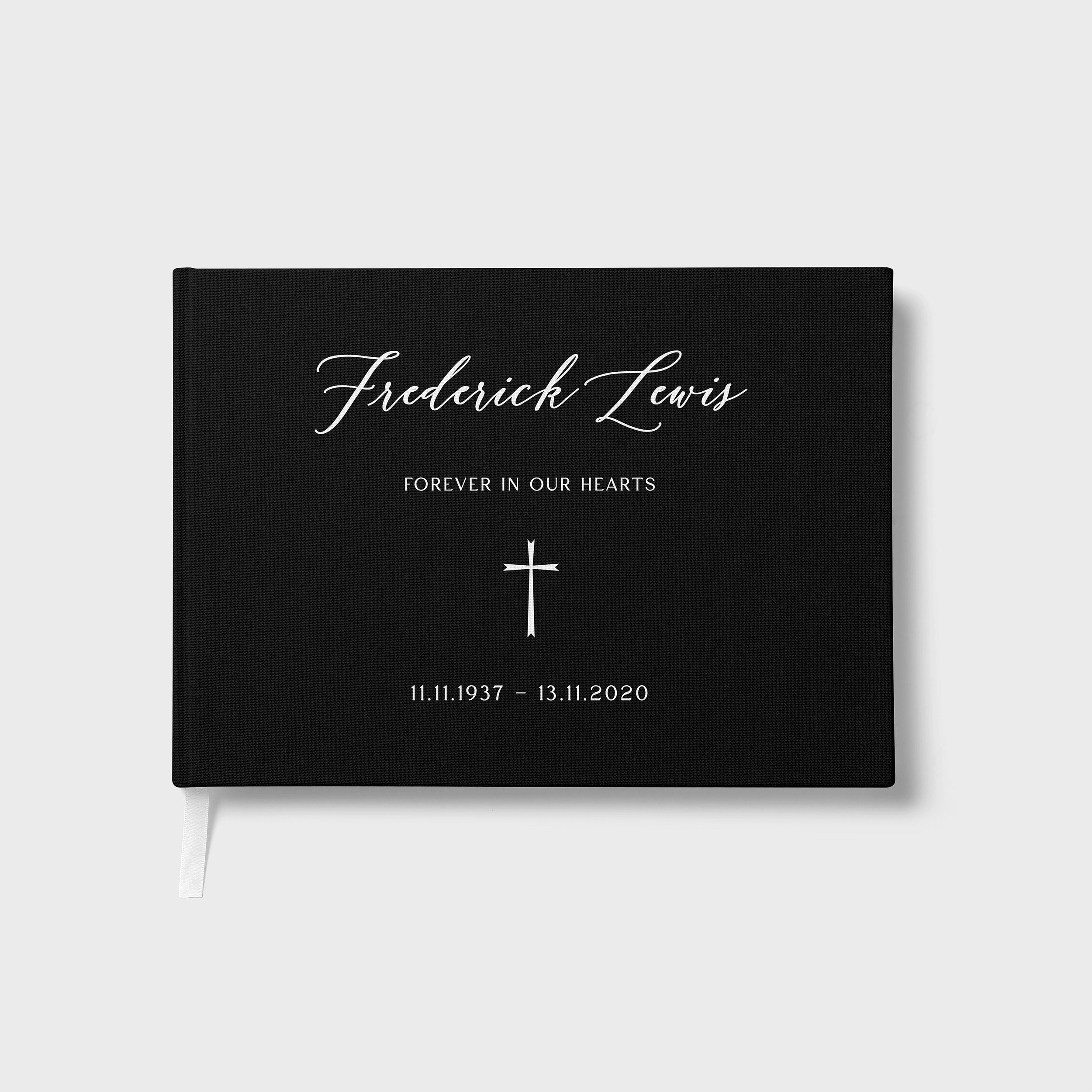 Timeless Tribute | Funeral Guest Book