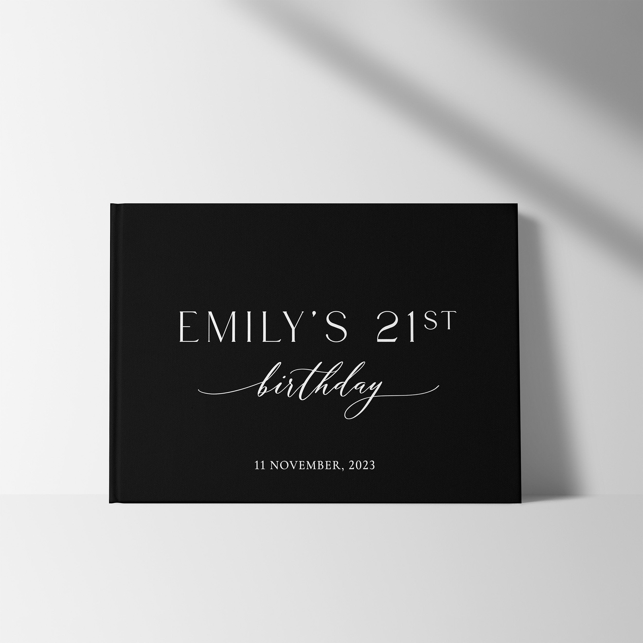 Delicate Charm | Birthday Guest Book