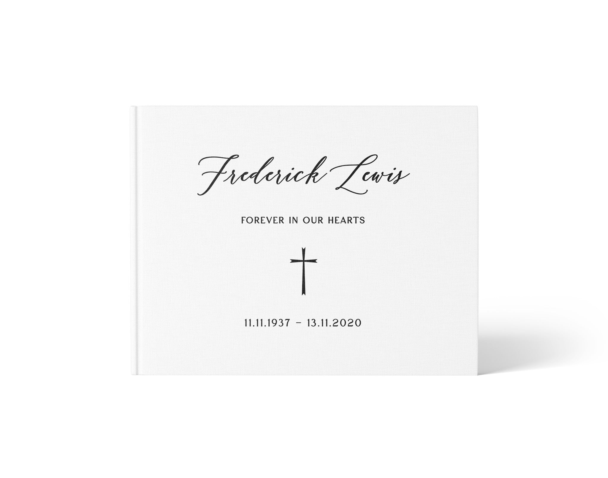 Timeless Tribute | Funeral Guest Book