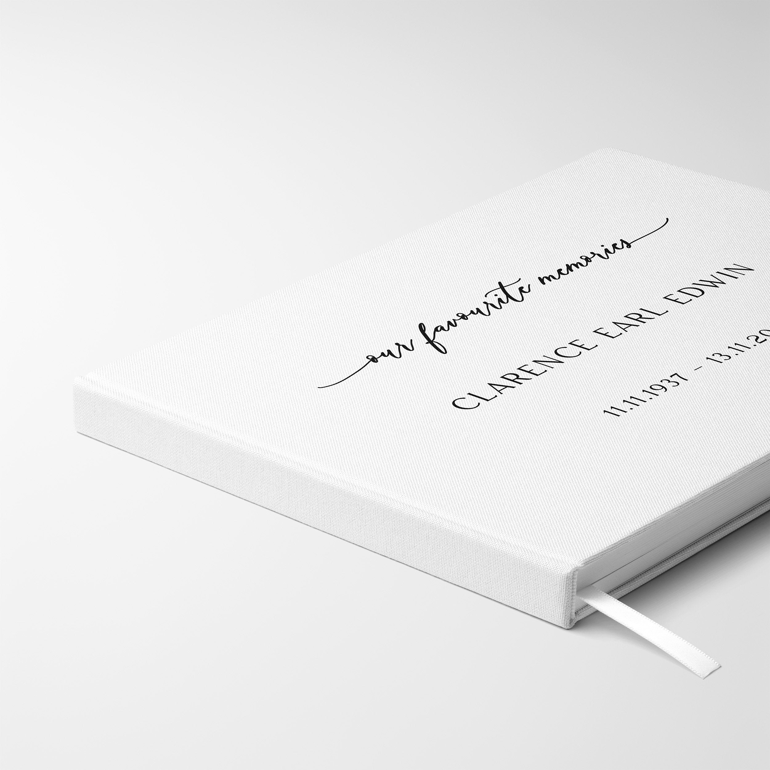 Serene Remembrance | Funeral Guest Book