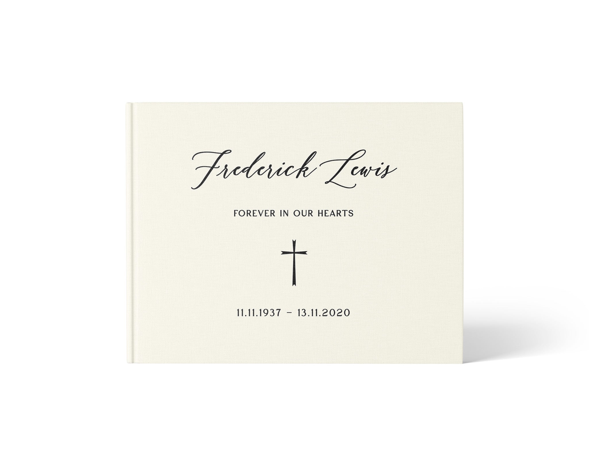 Timeless Tribute | Funeral Guest Book