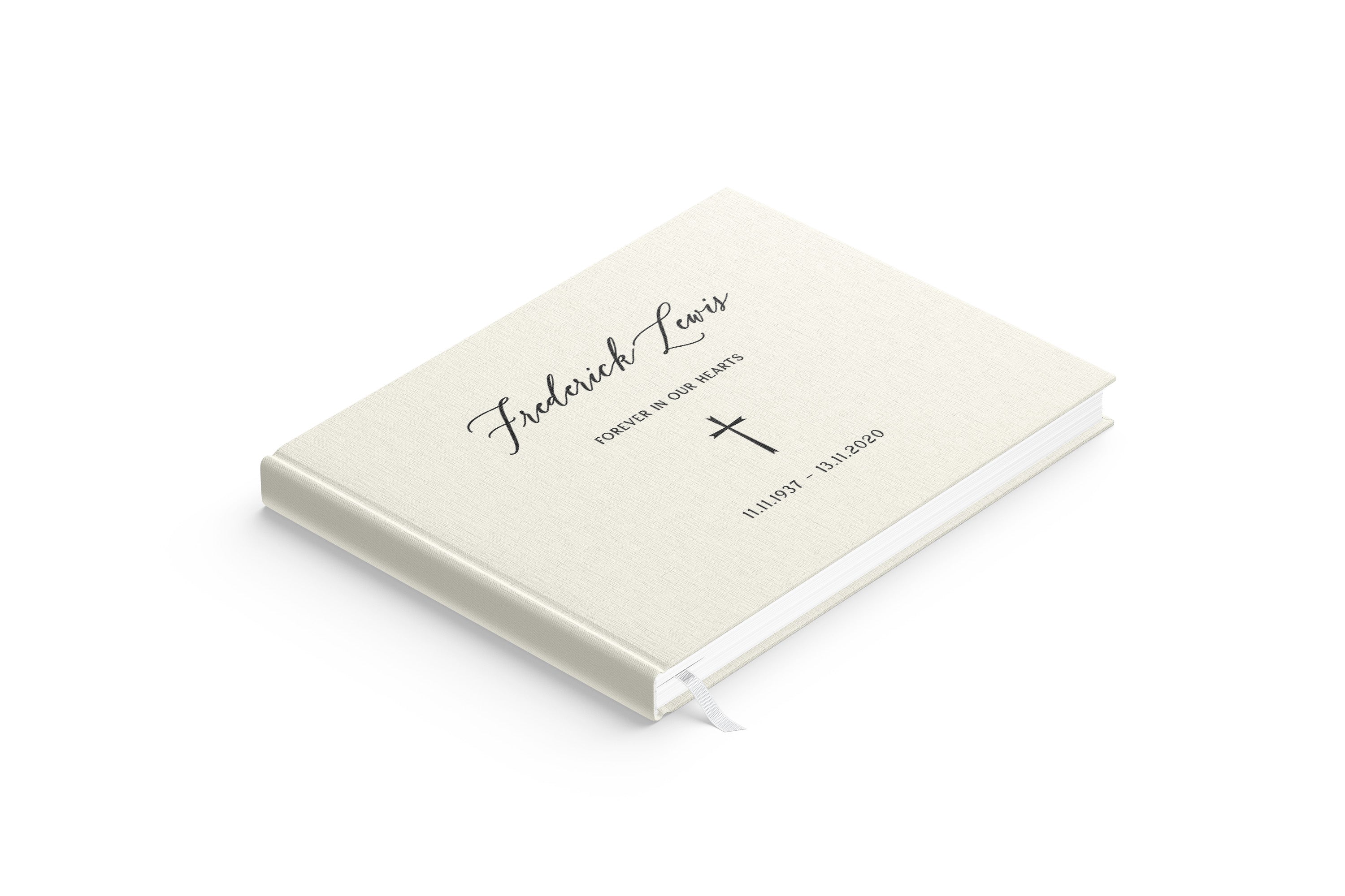 Timeless Tribute | Funeral Guest Book