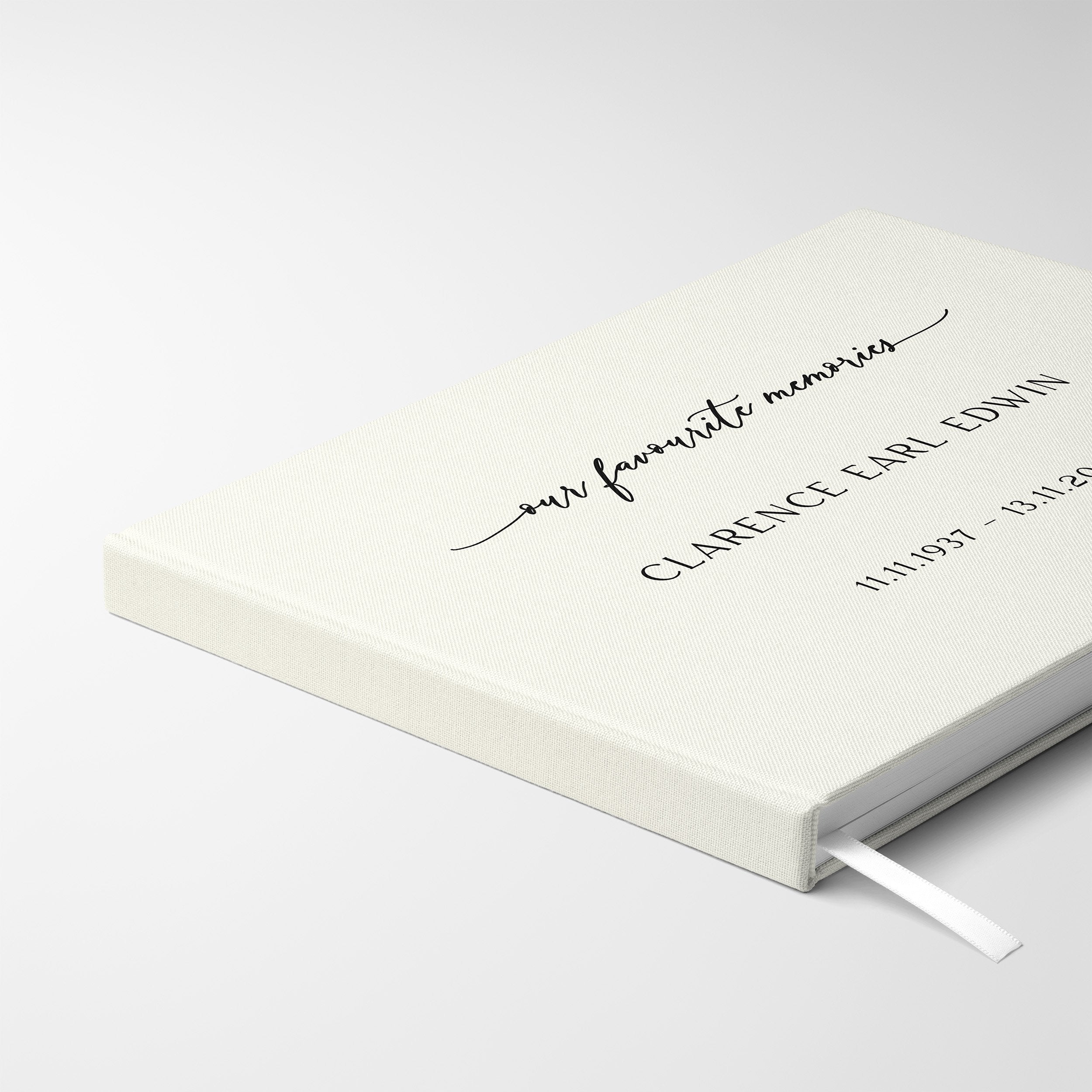 Serene Remembrance | Funeral Guest Book