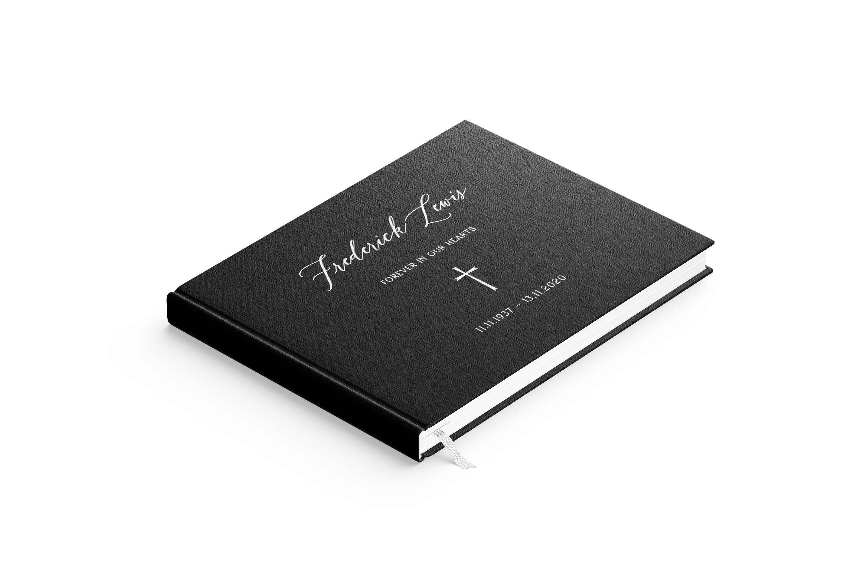 Timeless Tribute | Funeral Guest Book